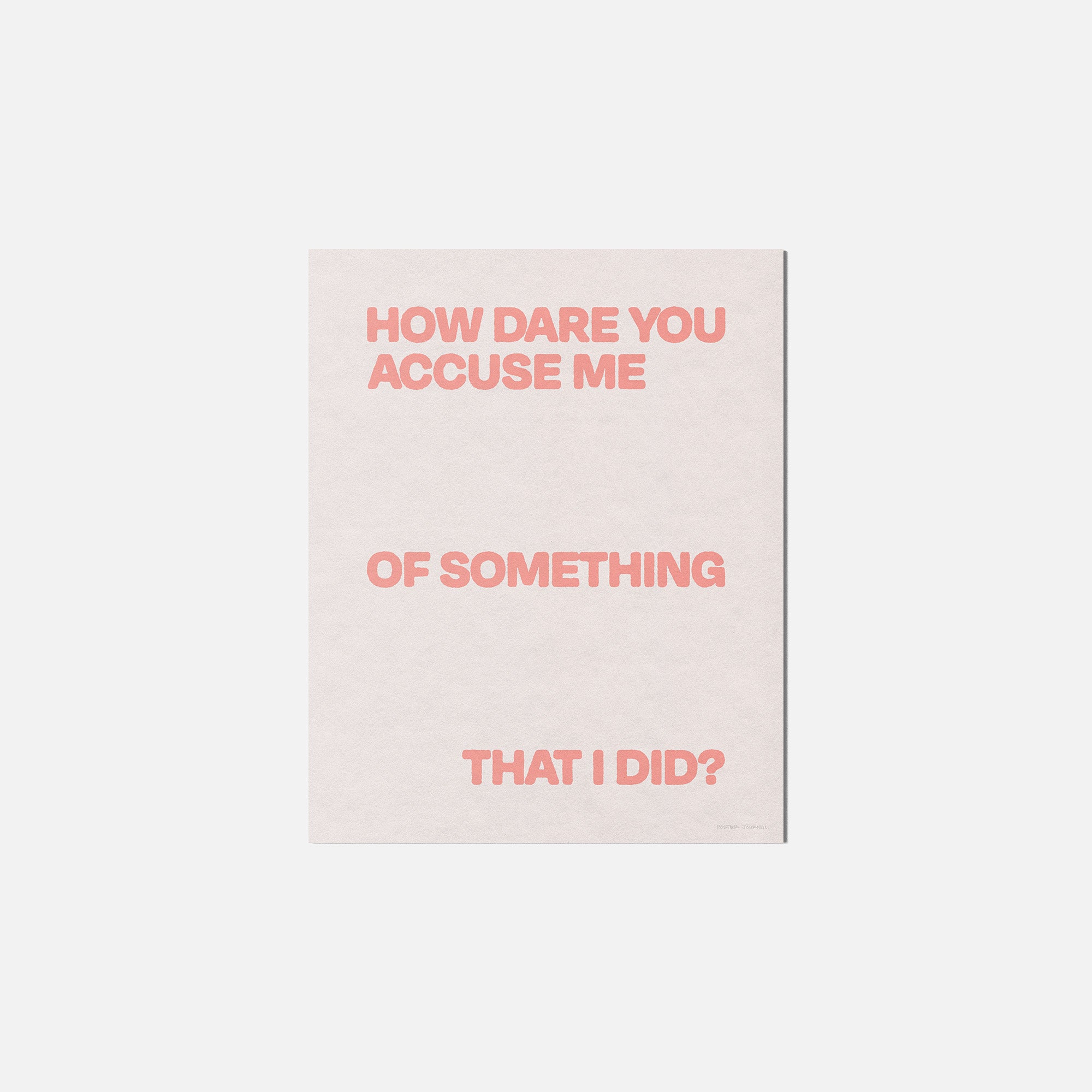ACCUSE PRINT