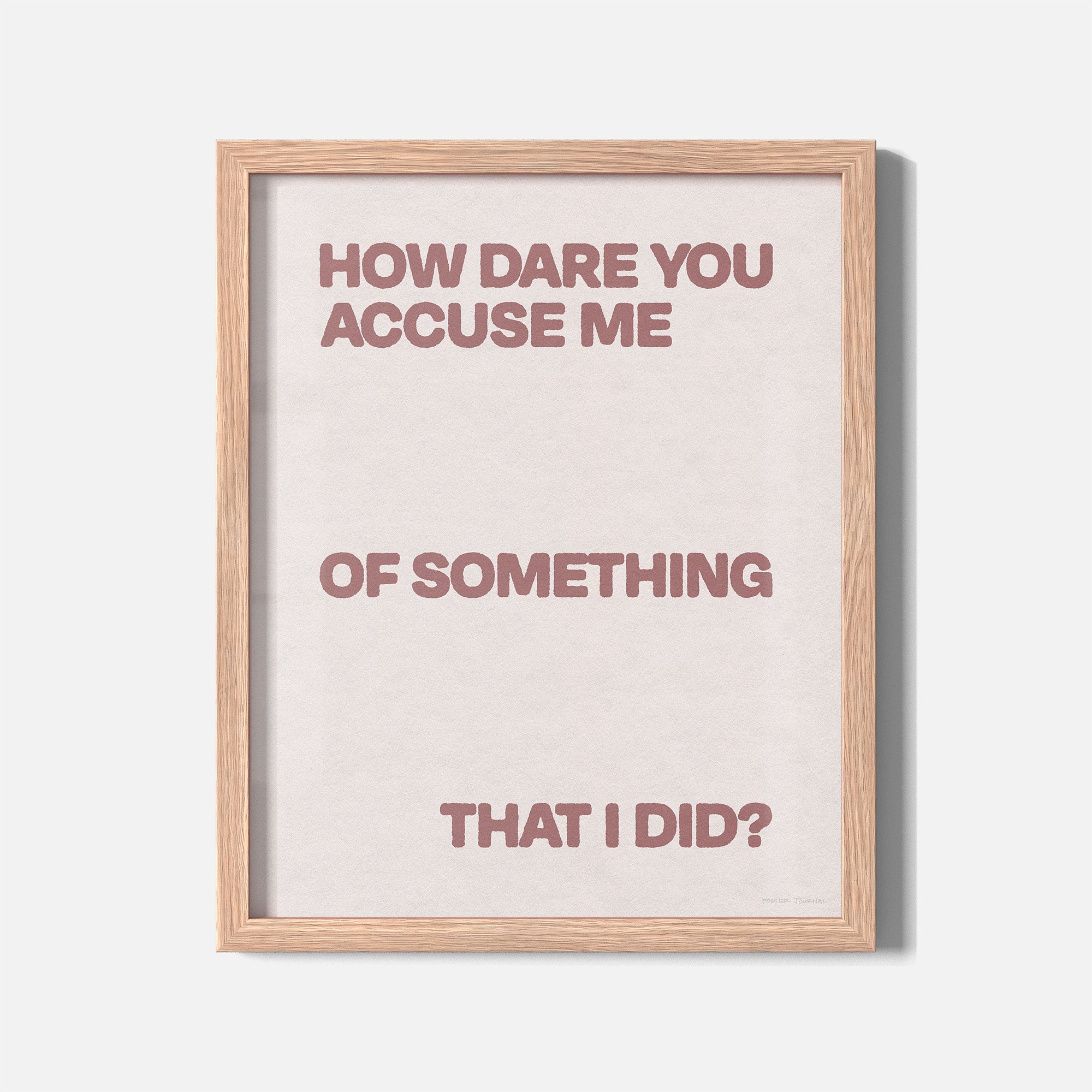 ACCUSE PRINT