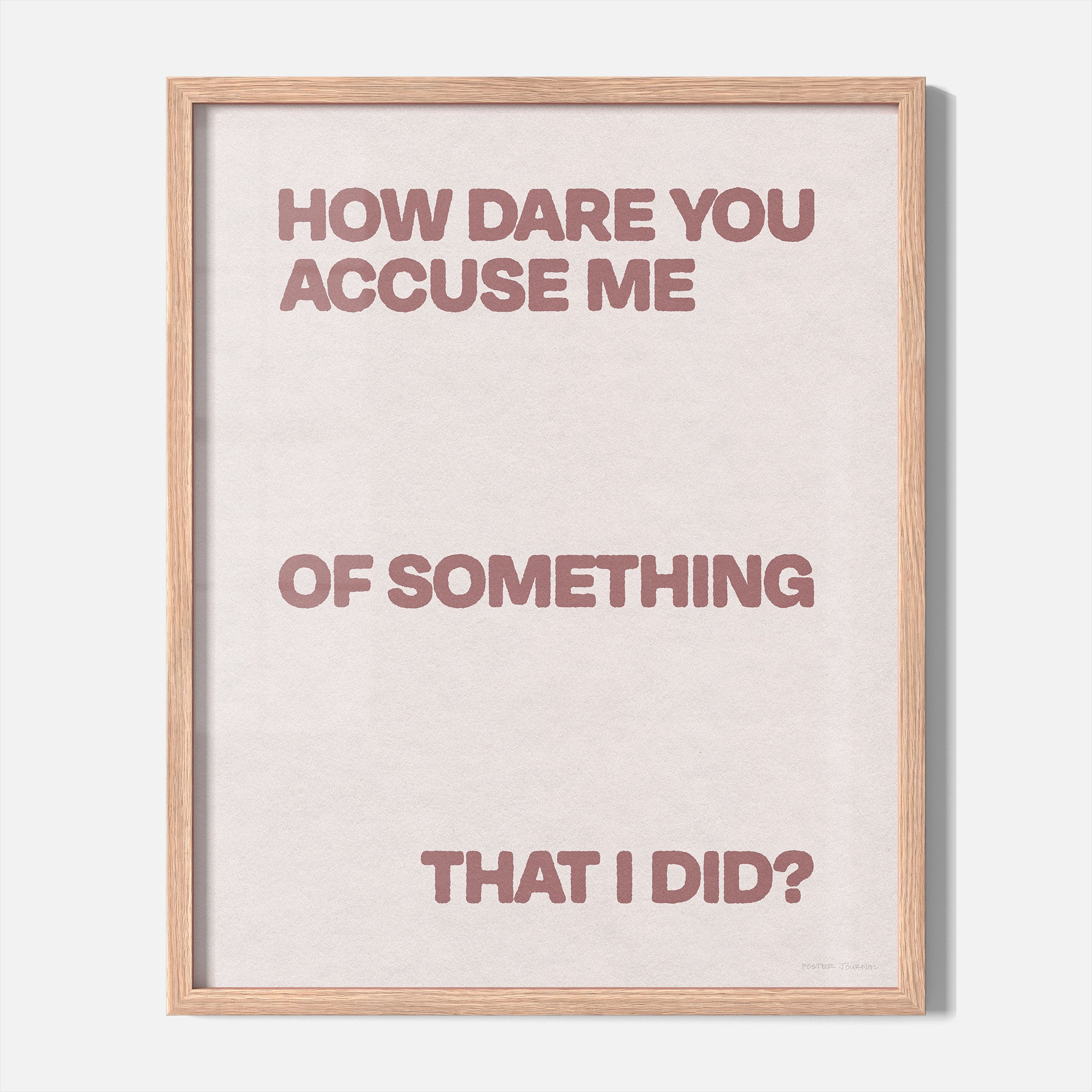 ACCUSE PRINT