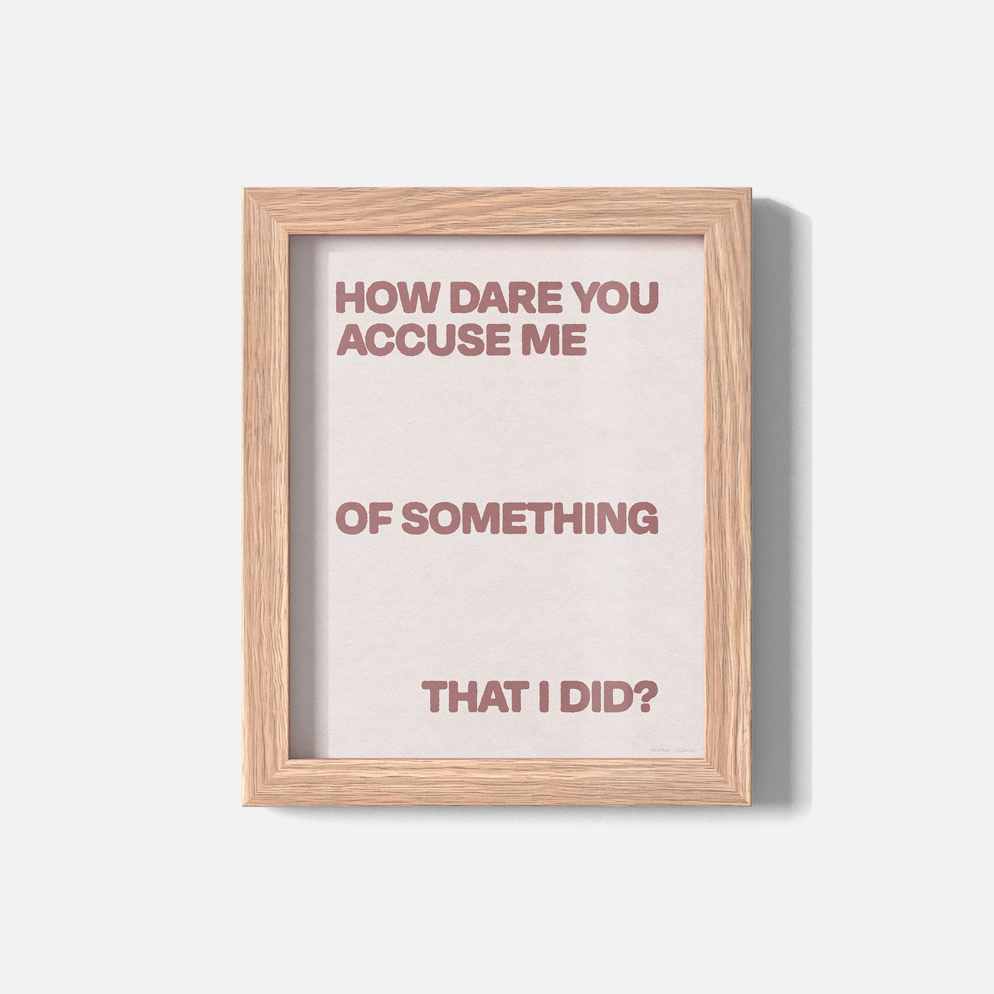 ACCUSE PRINT
