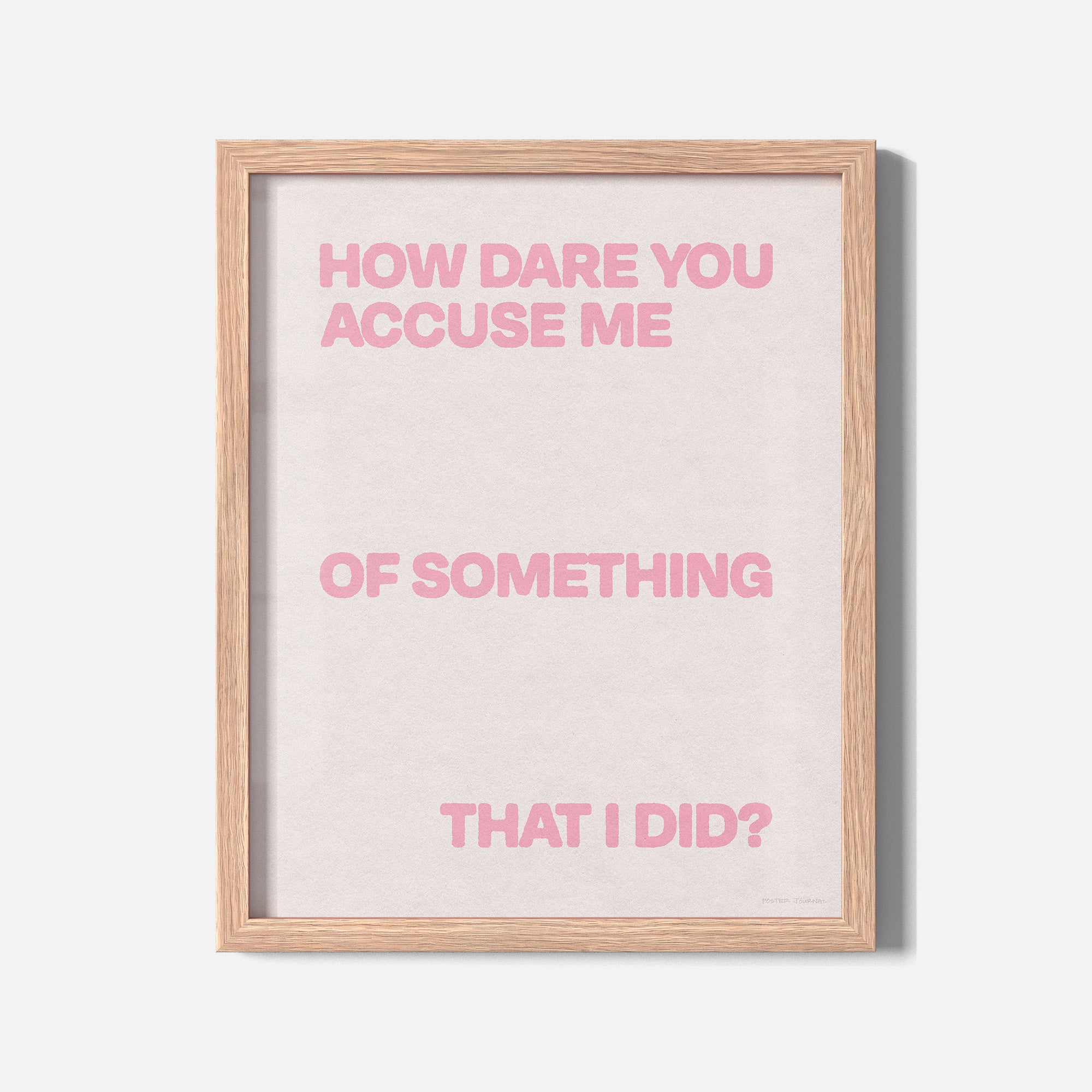 ACCUSE PRINT