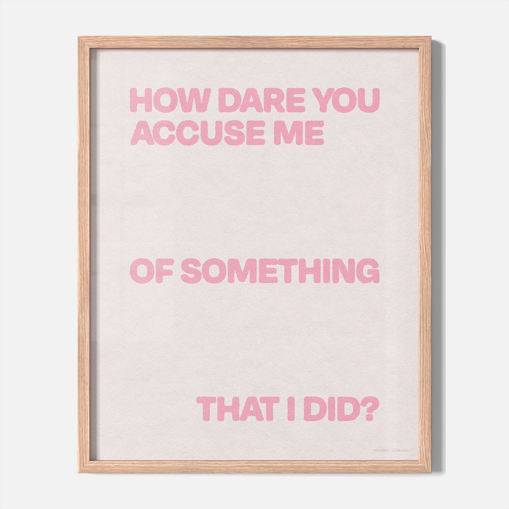 ACCUSE PRINT