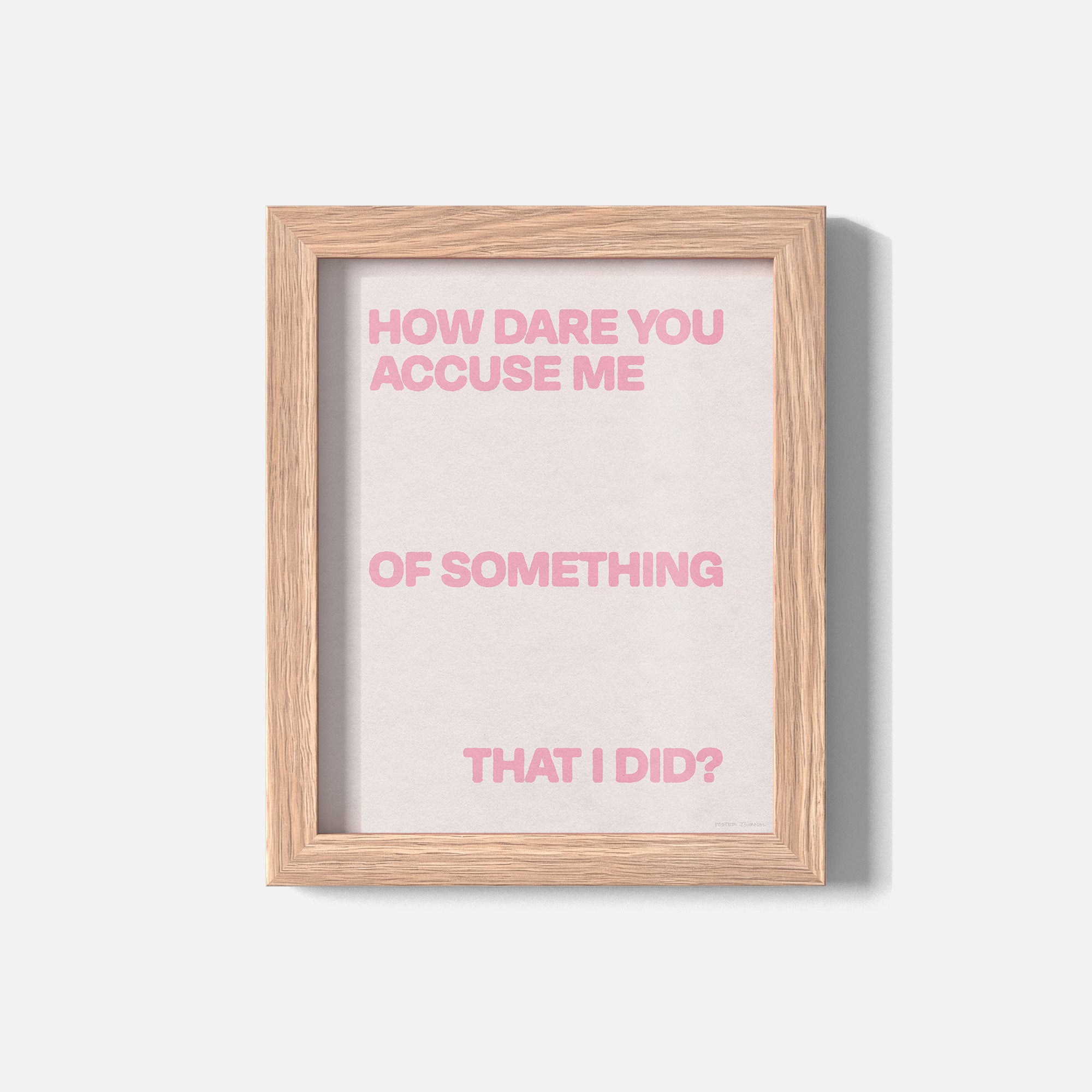 ACCUSE PRINT