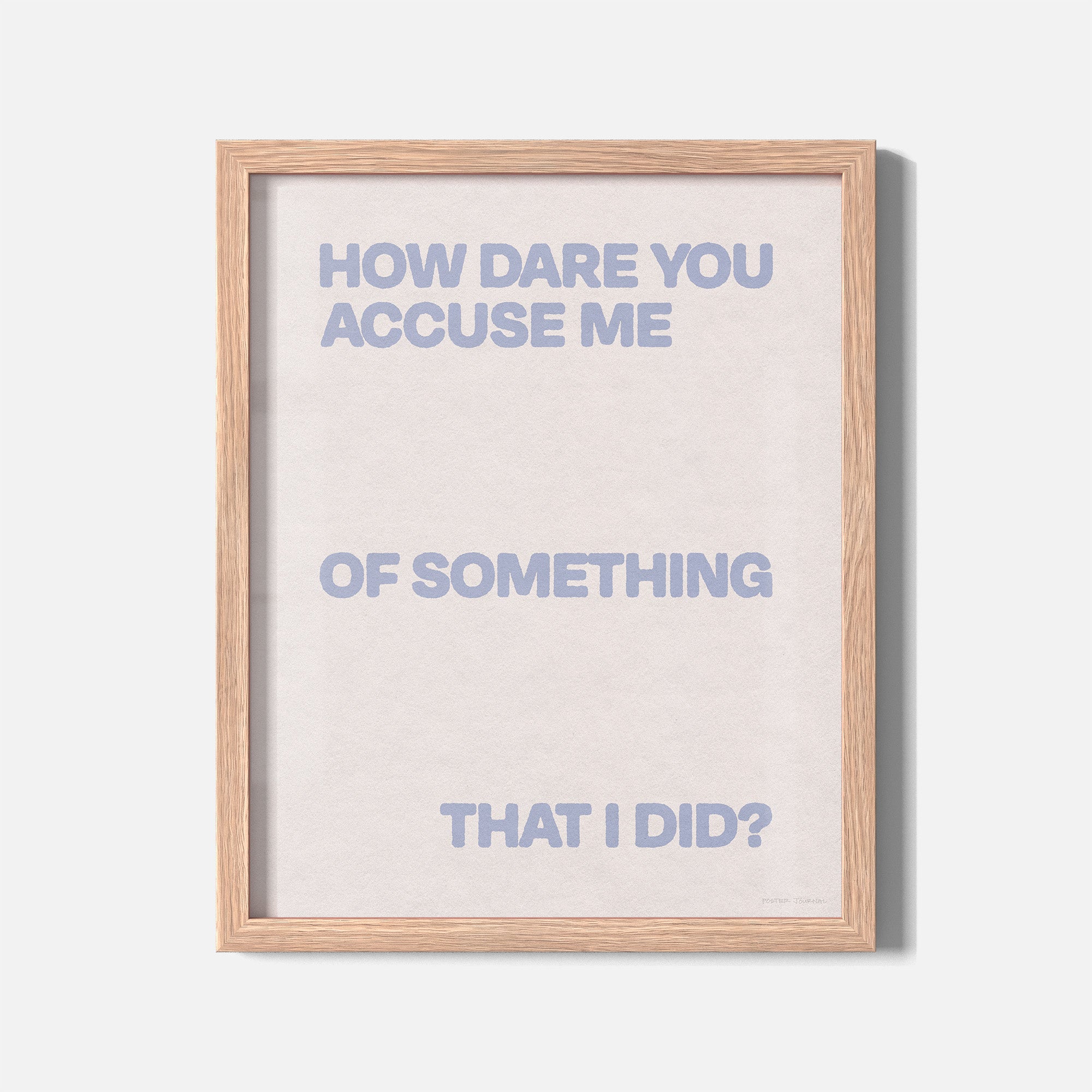 ACCUSE PRINT