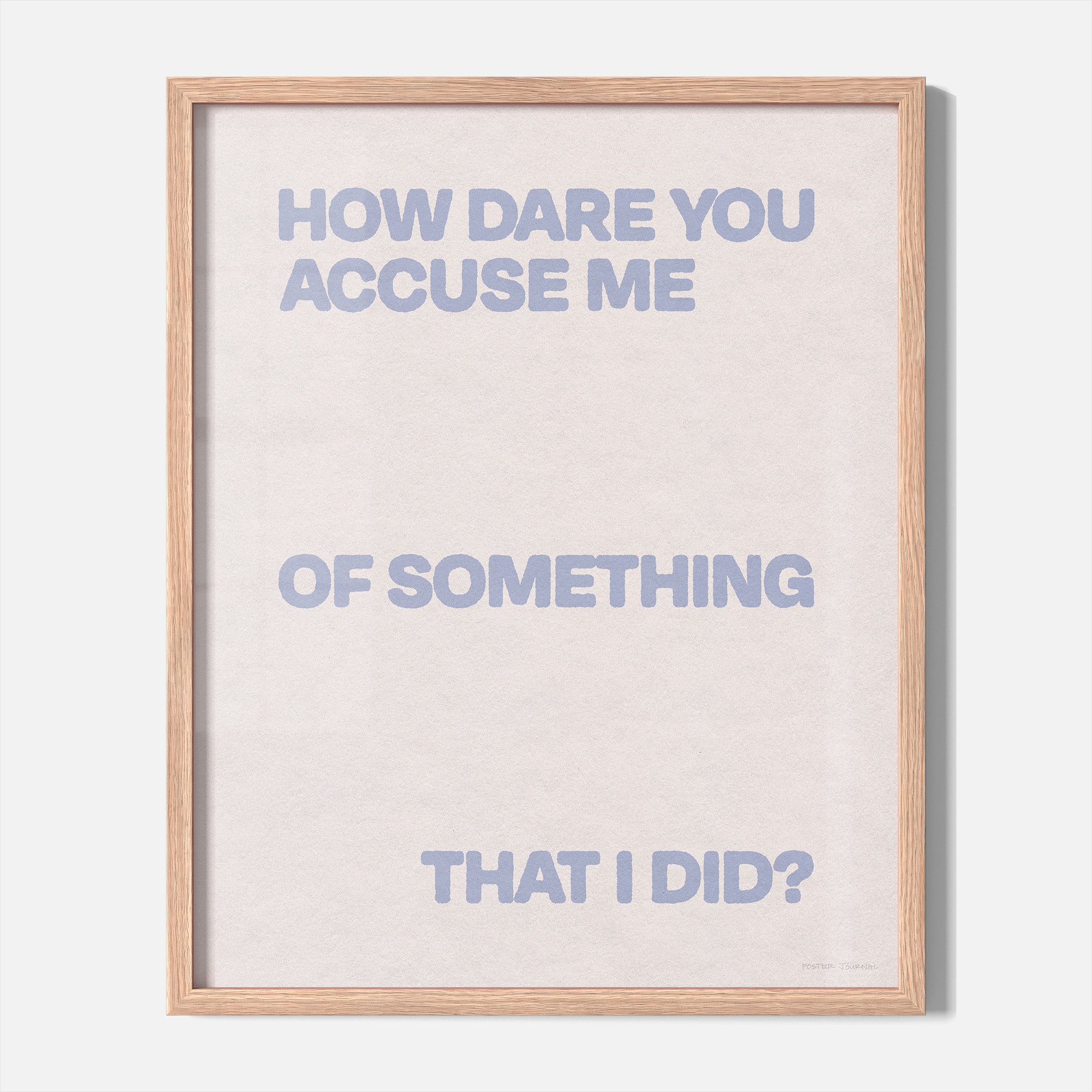 ACCUSE PRINT