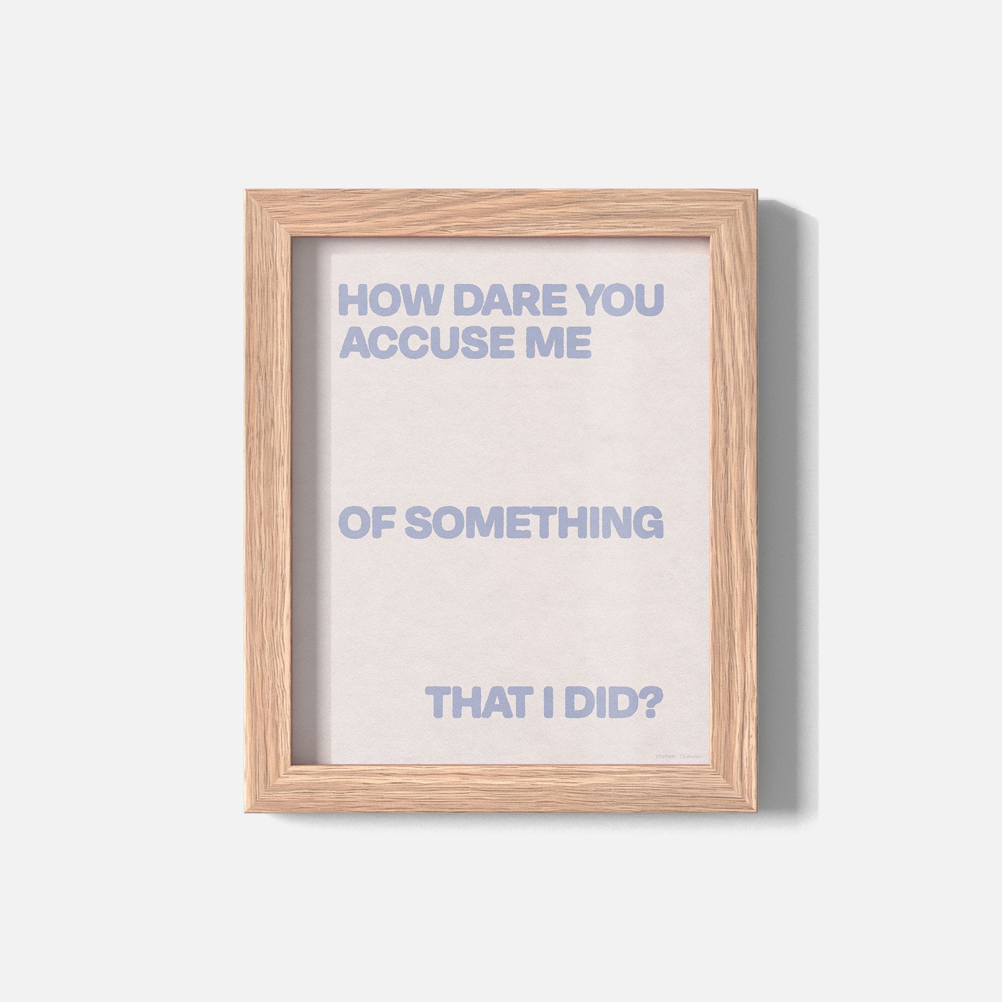 ACCUSE PRINT