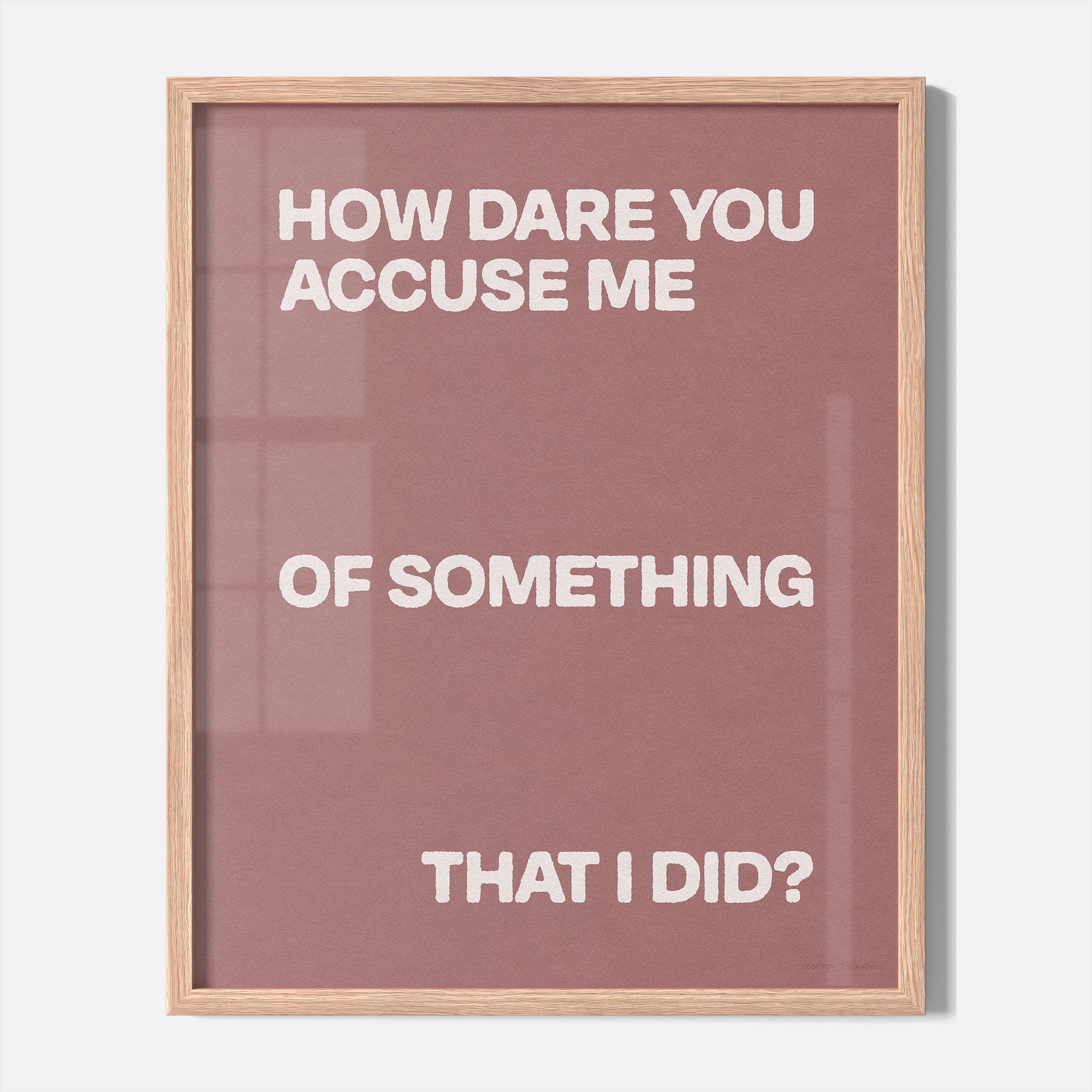 ACCUSE PRINT