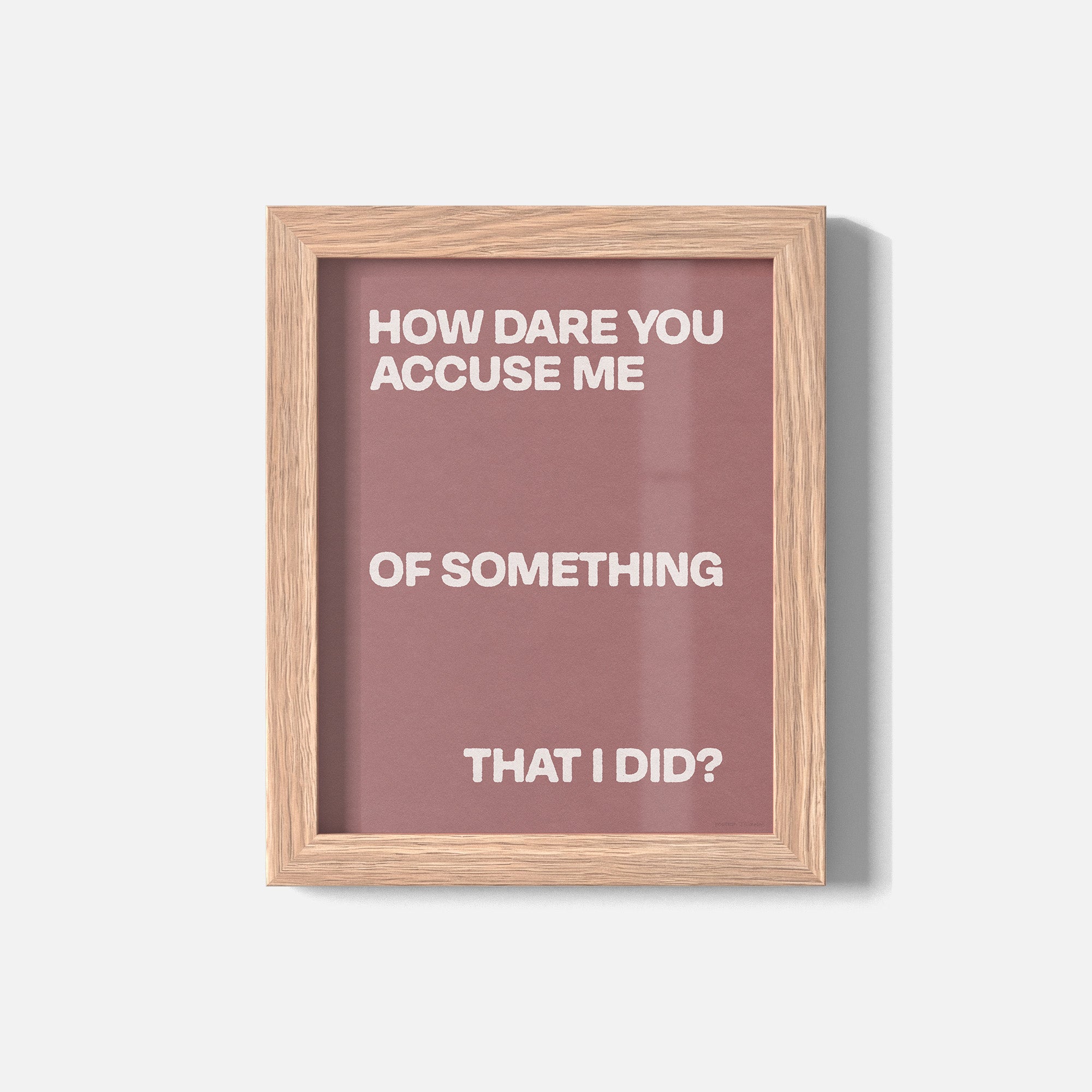 ACCUSE PRINT