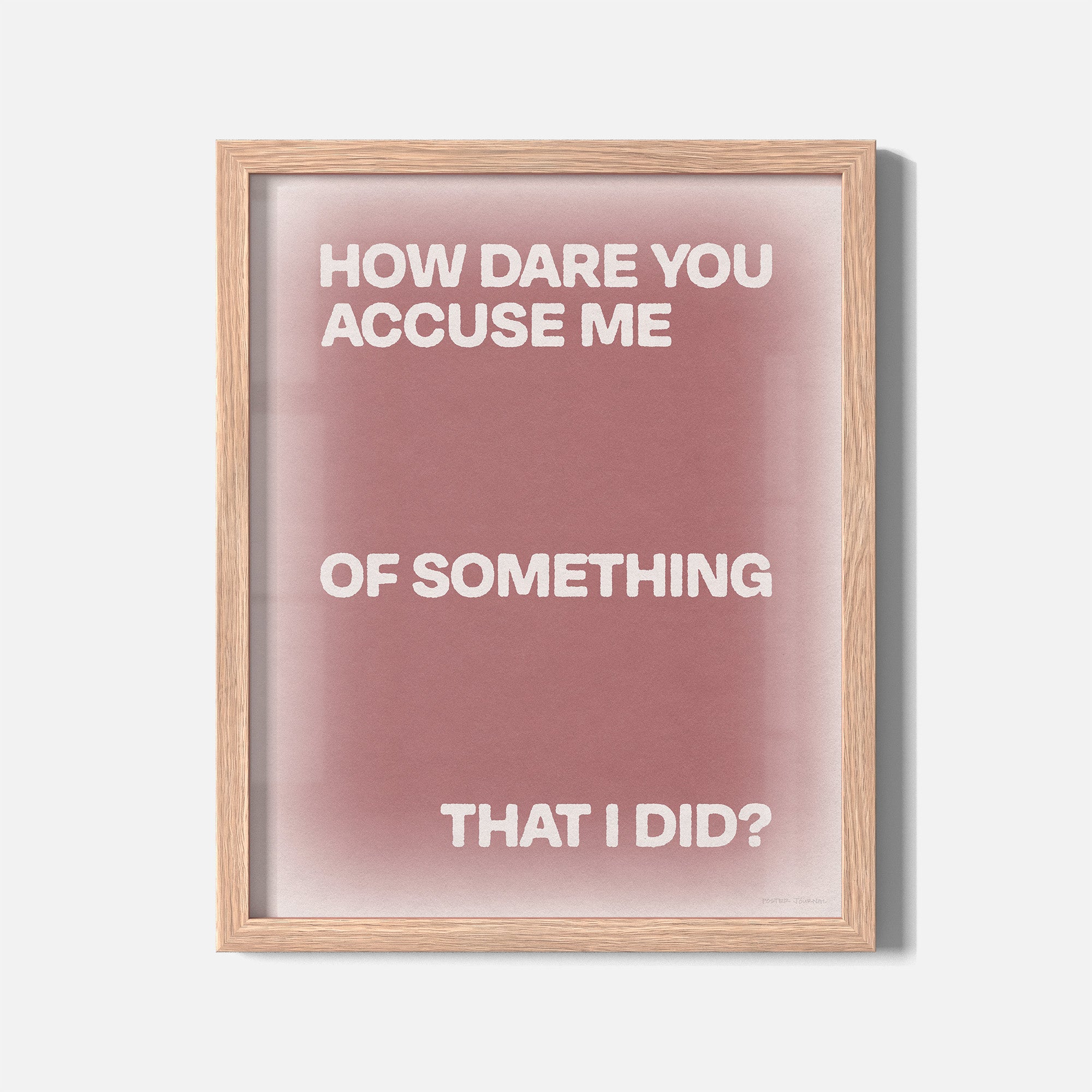 ACCUSE PRINT