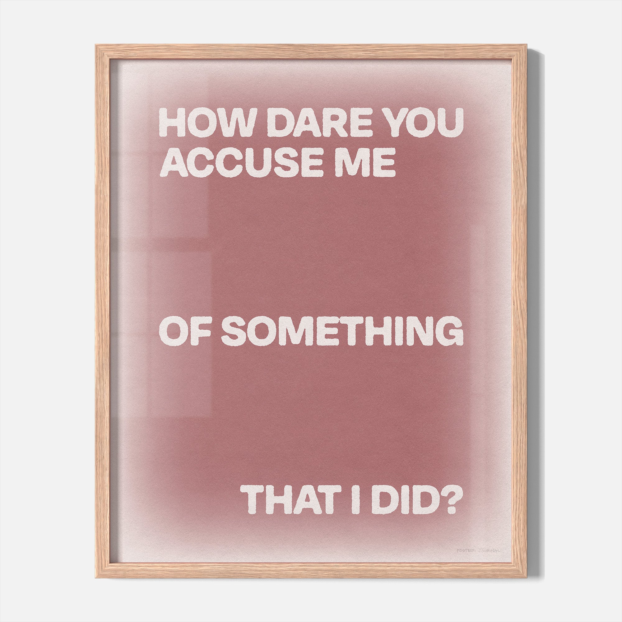 ACCUSE PRINT