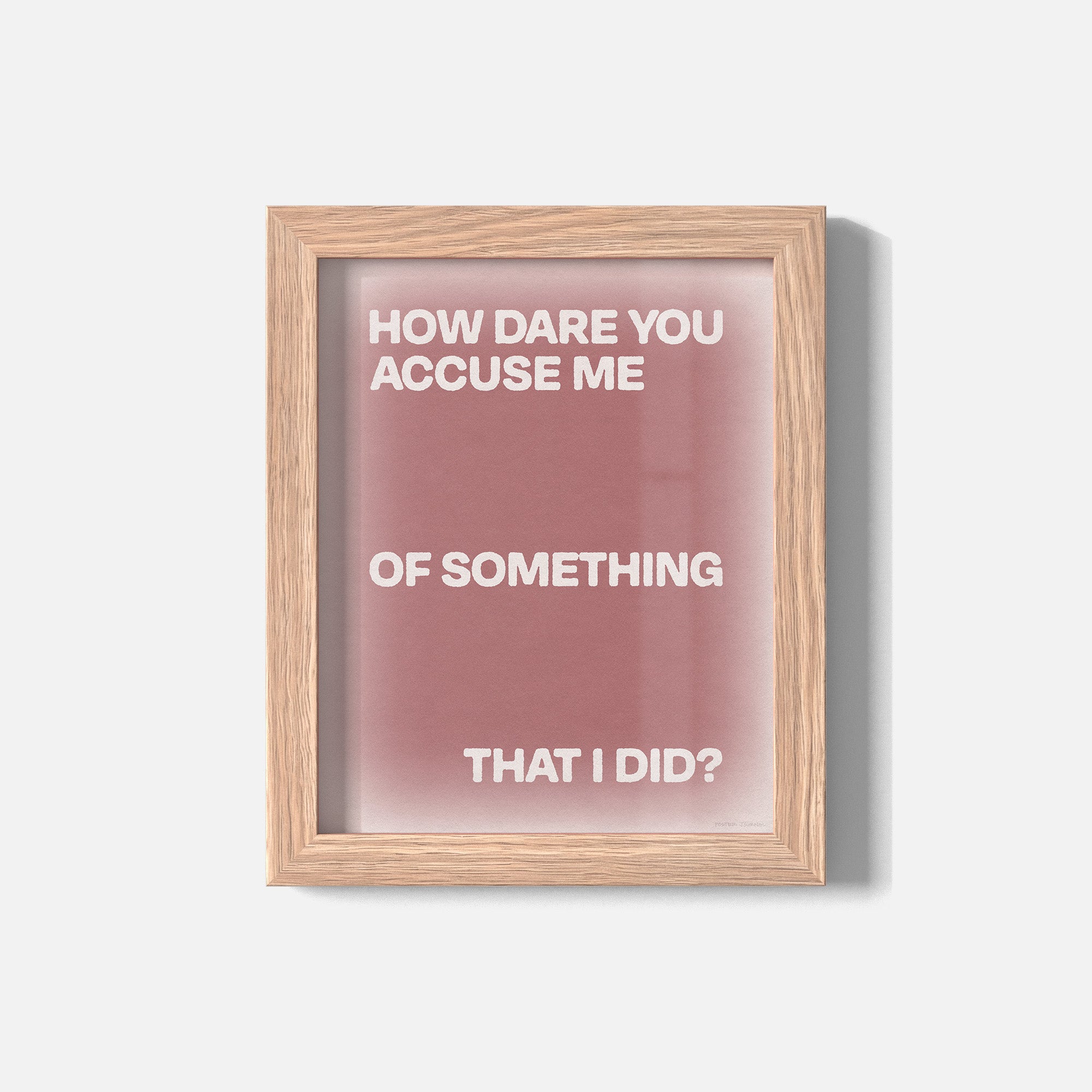 ACCUSE PRINT