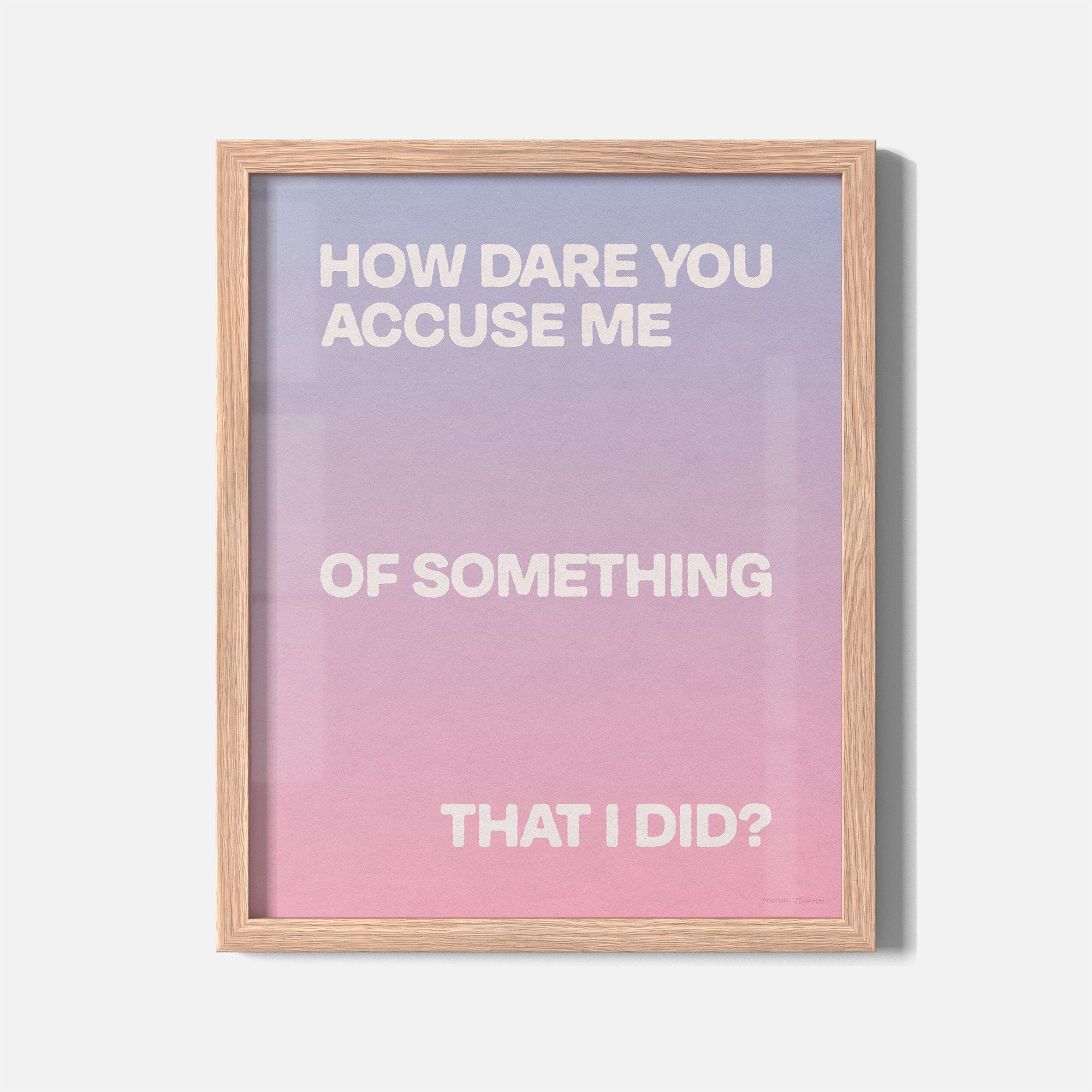 ACCUSE PRINT