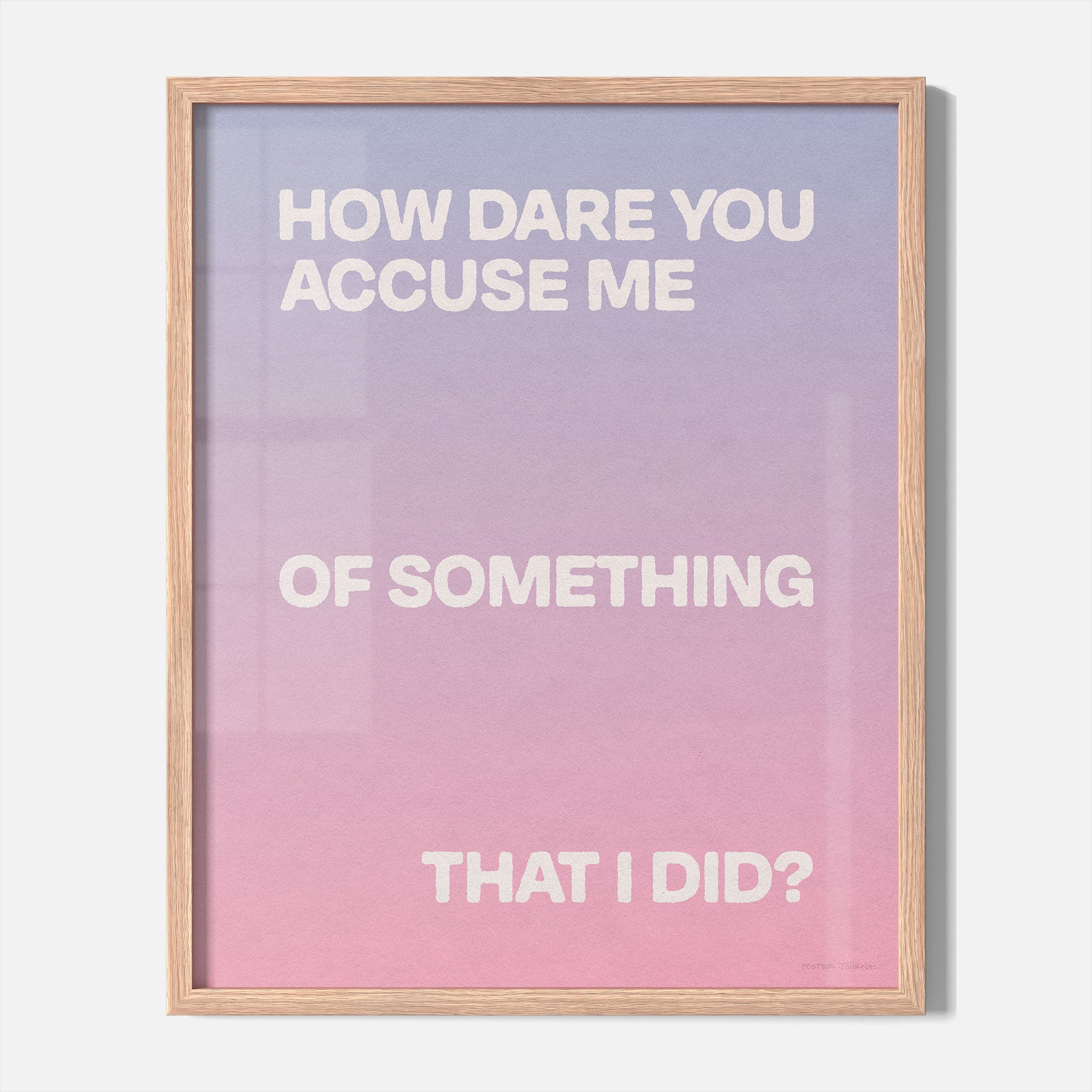 ACCUSE PRINT