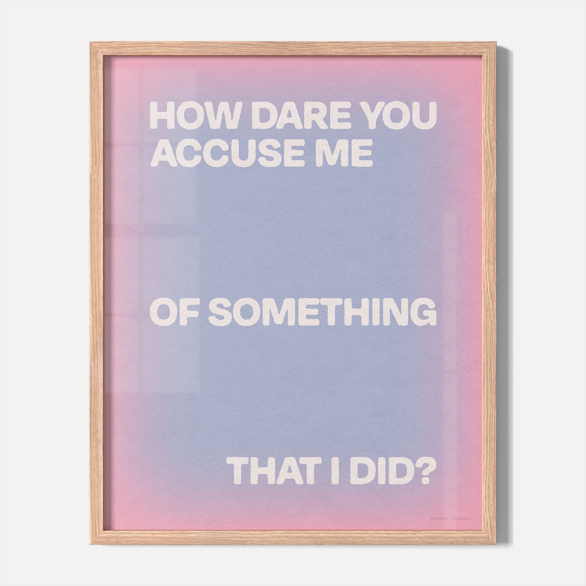 ACCUSE PRINT