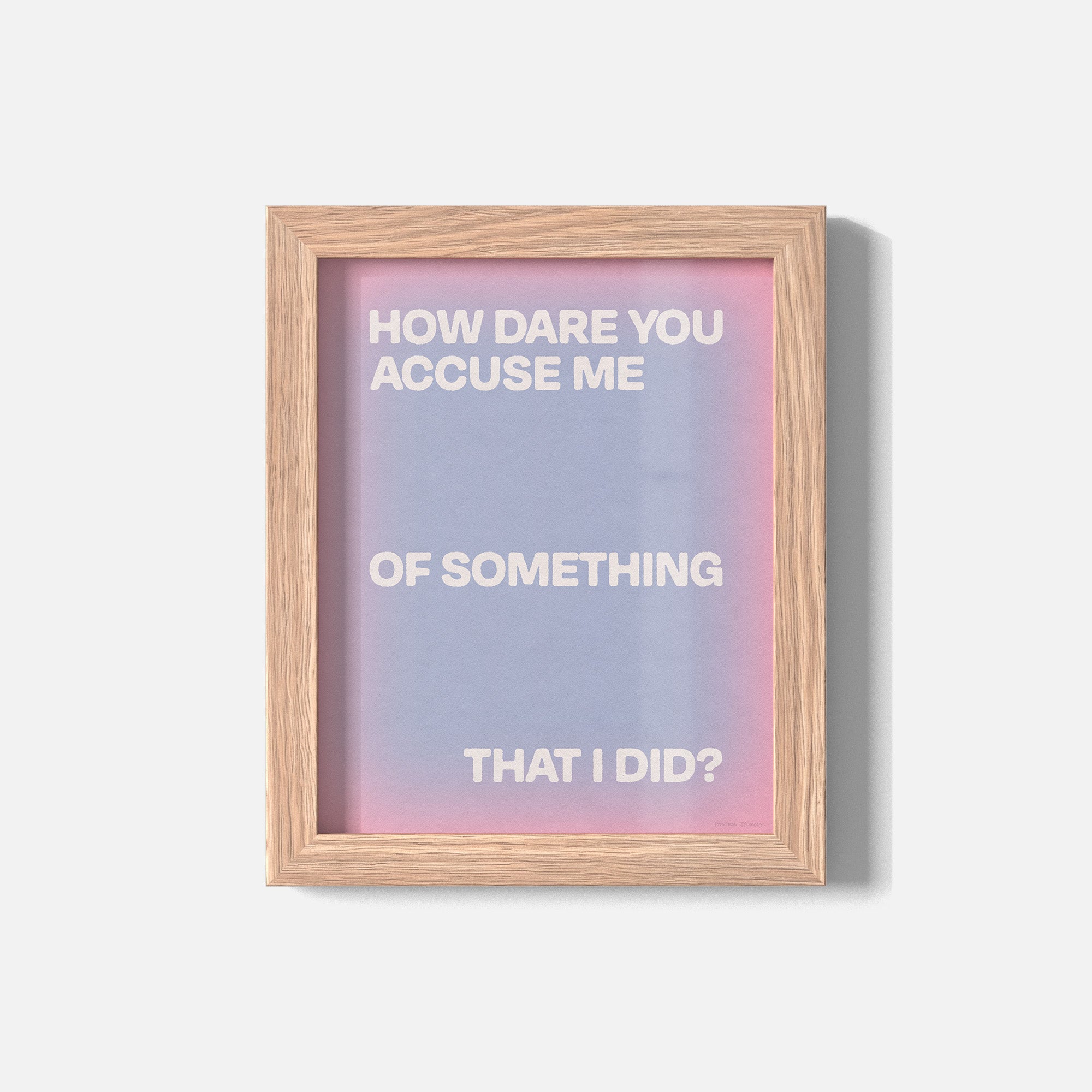 ACCUSE PRINT