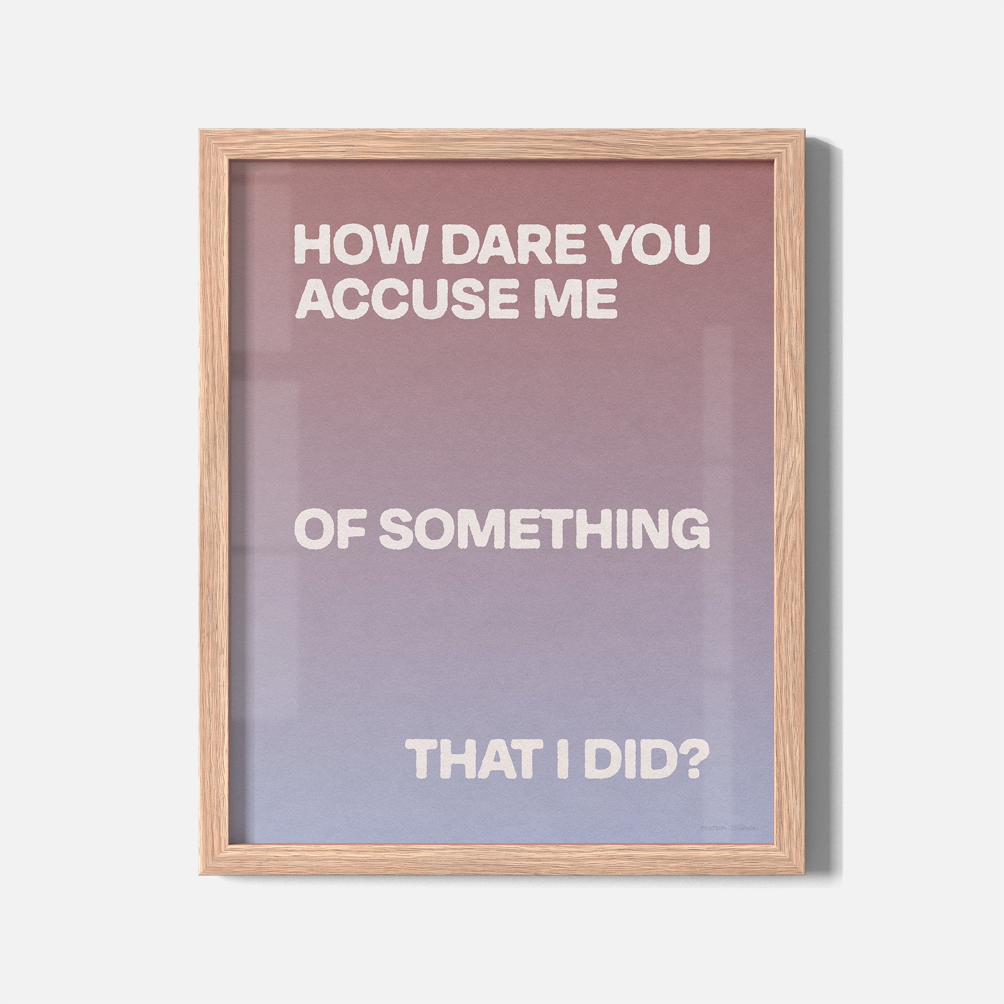 ACCUSE PRINT