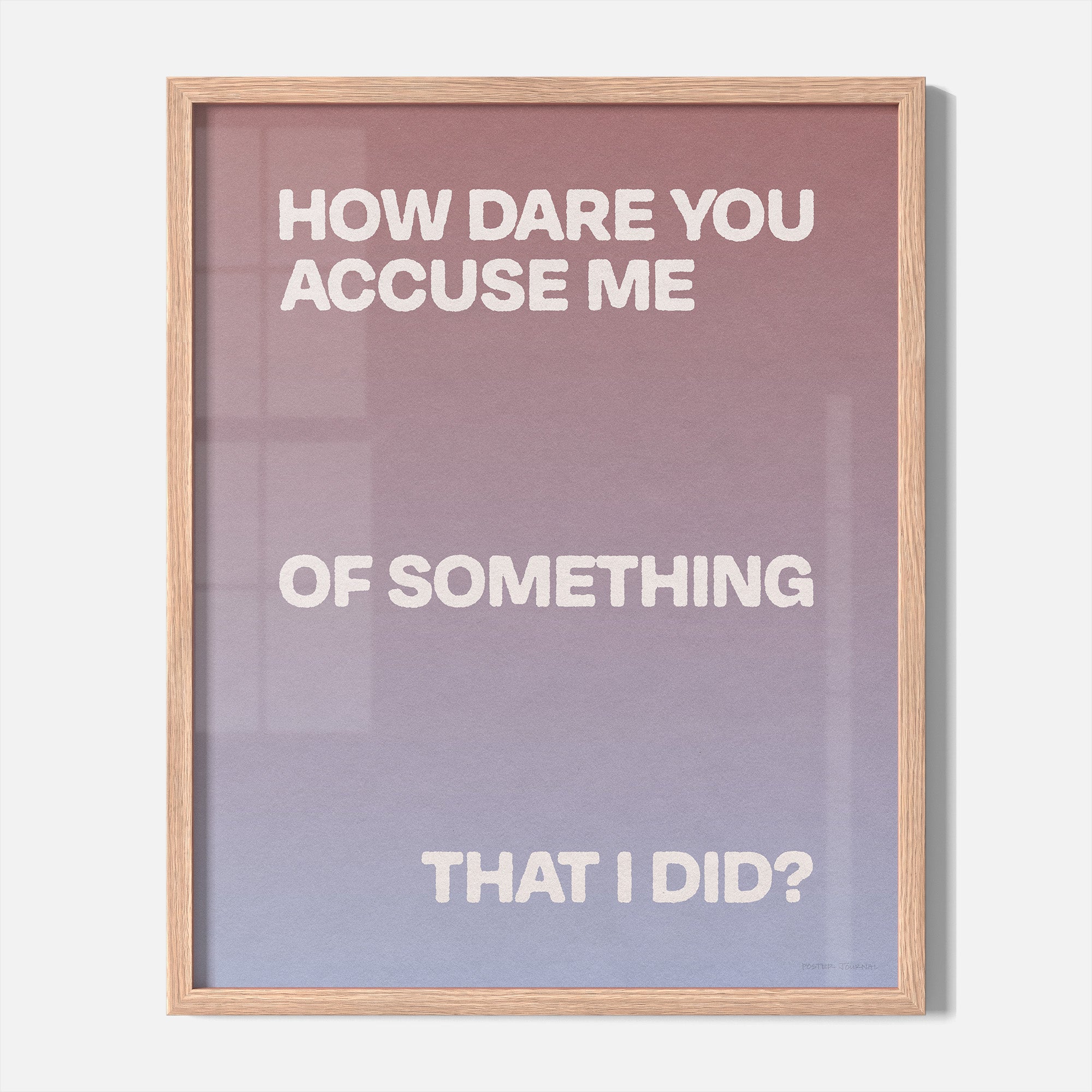ACCUSE PRINT