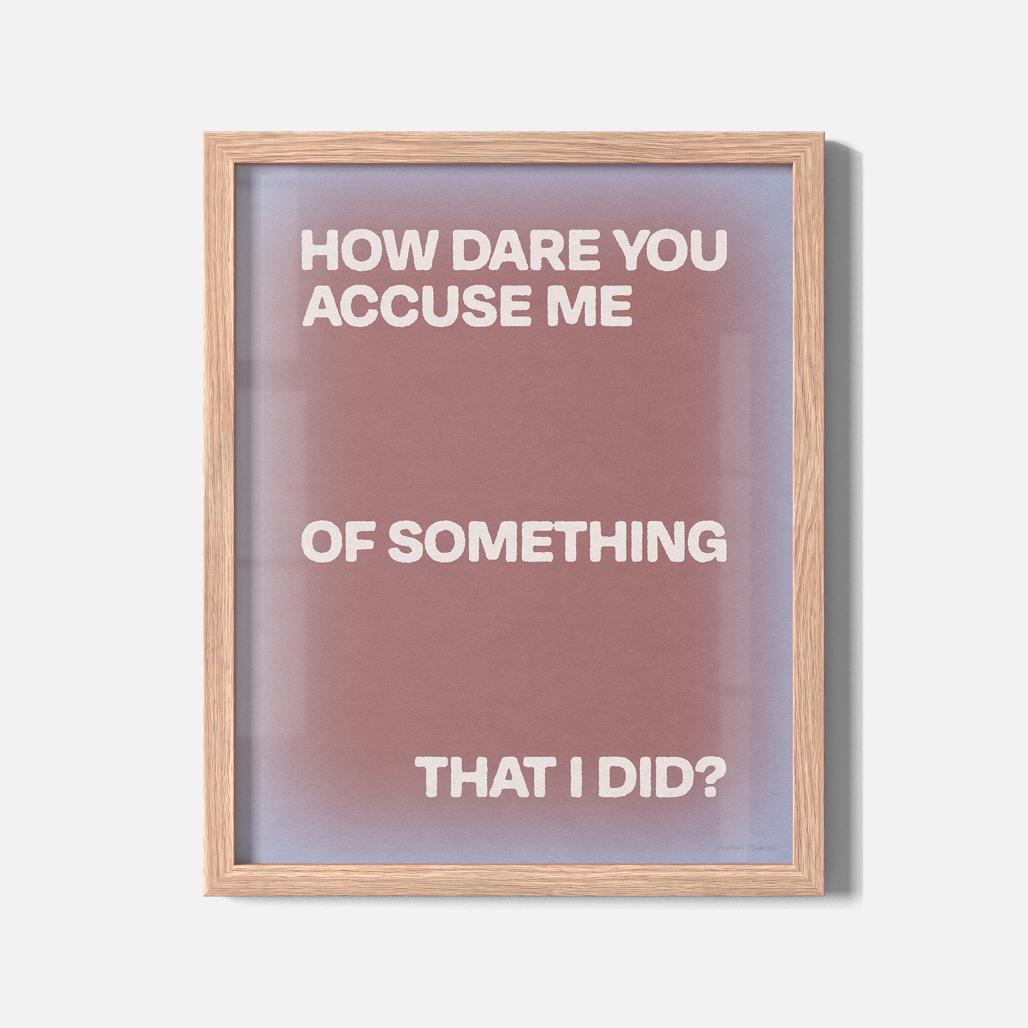 ACCUSE PRINT