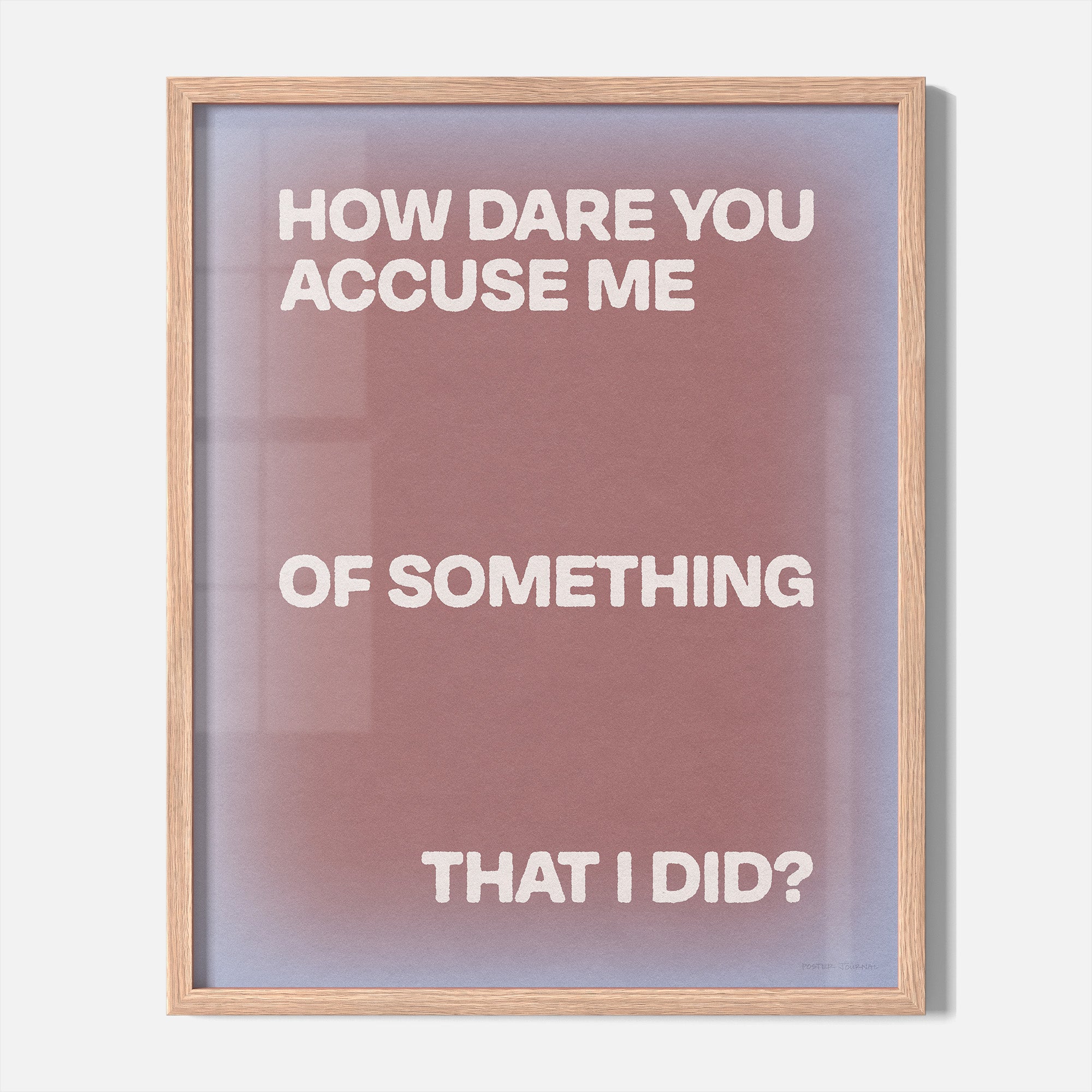 ACCUSE PRINT