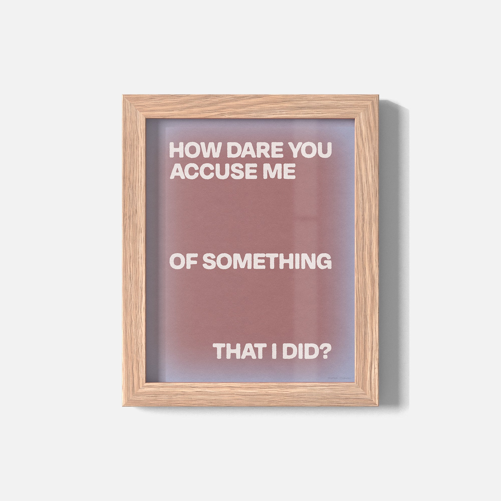 ACCUSE PRINT