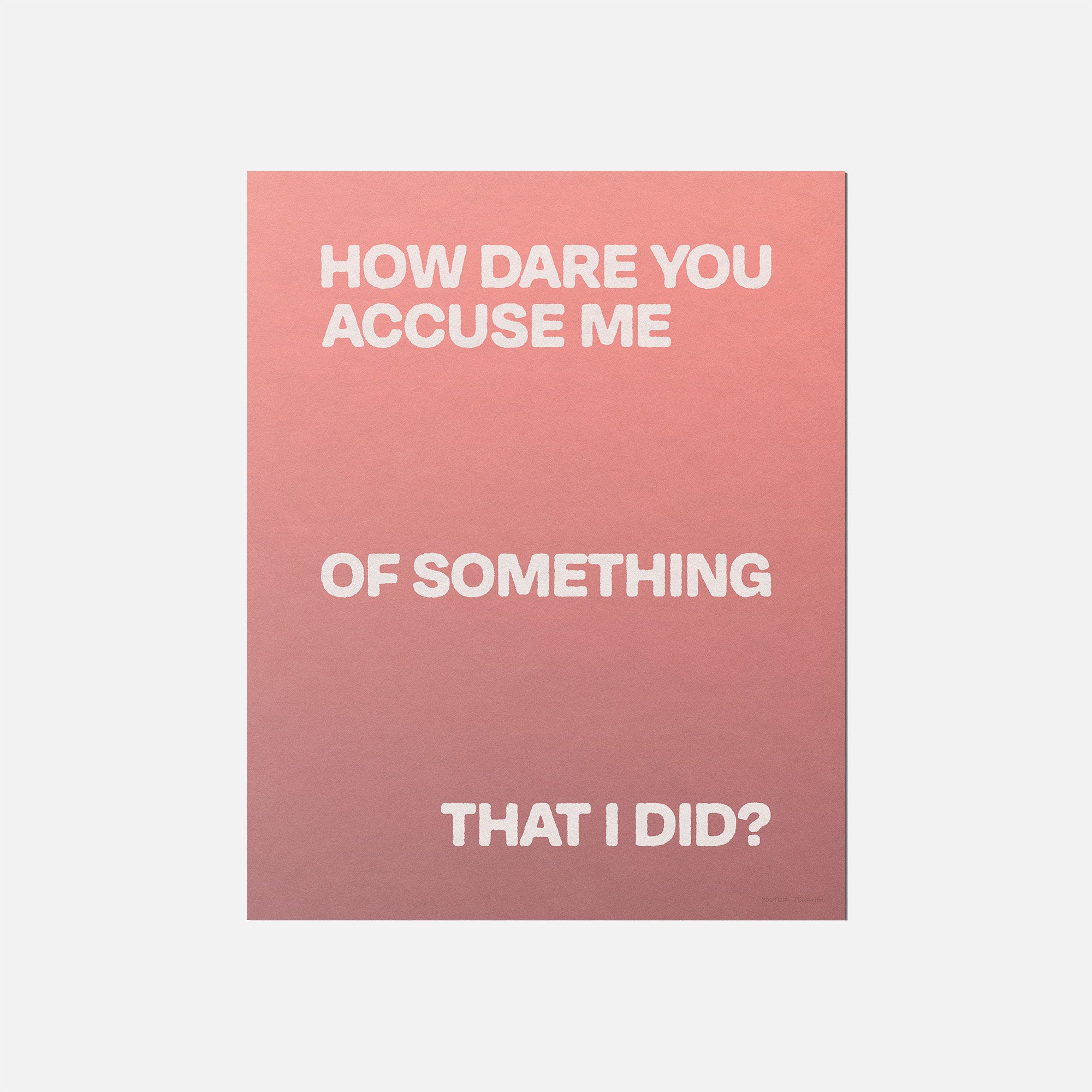 ACCUSE PRINT