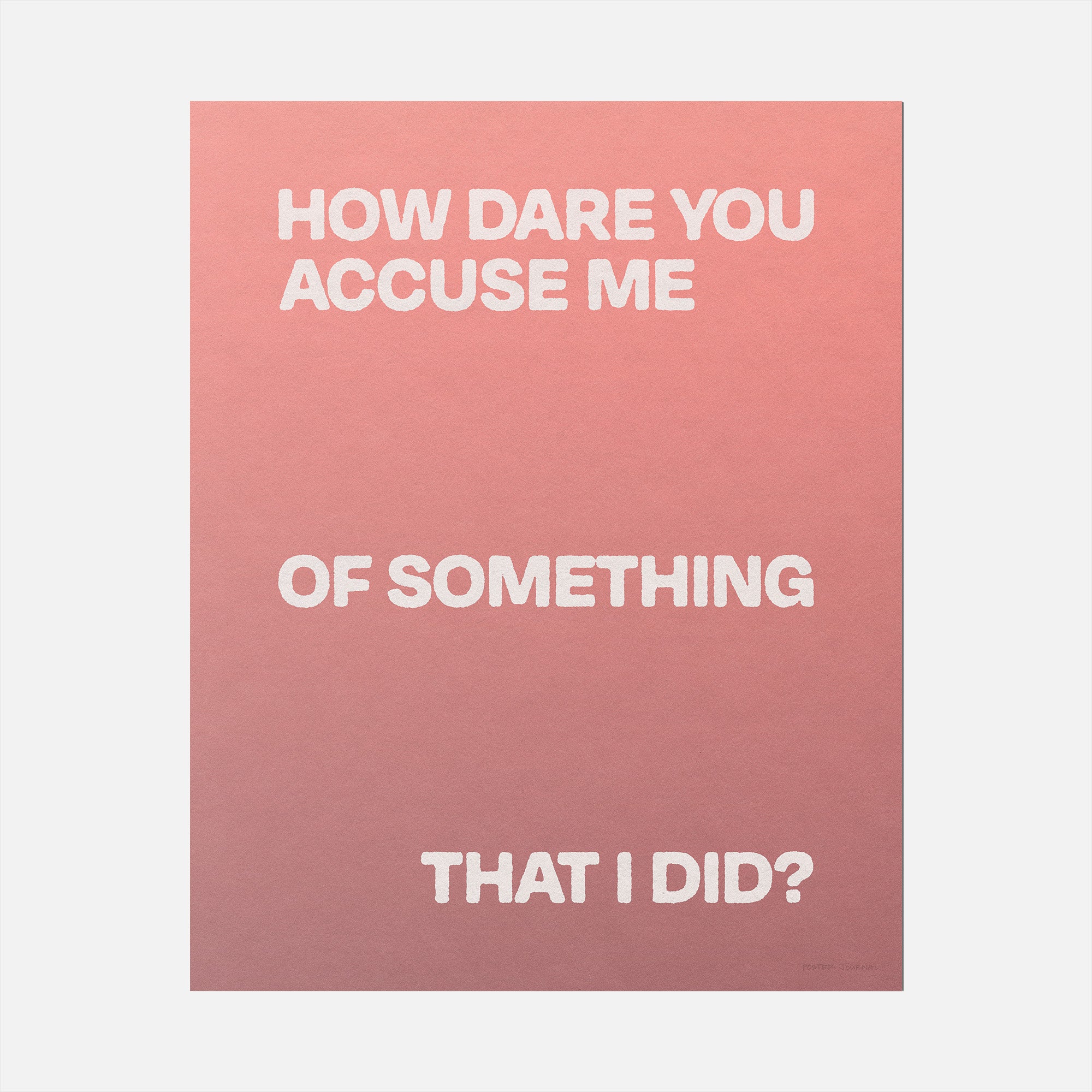 ACCUSE PRINT