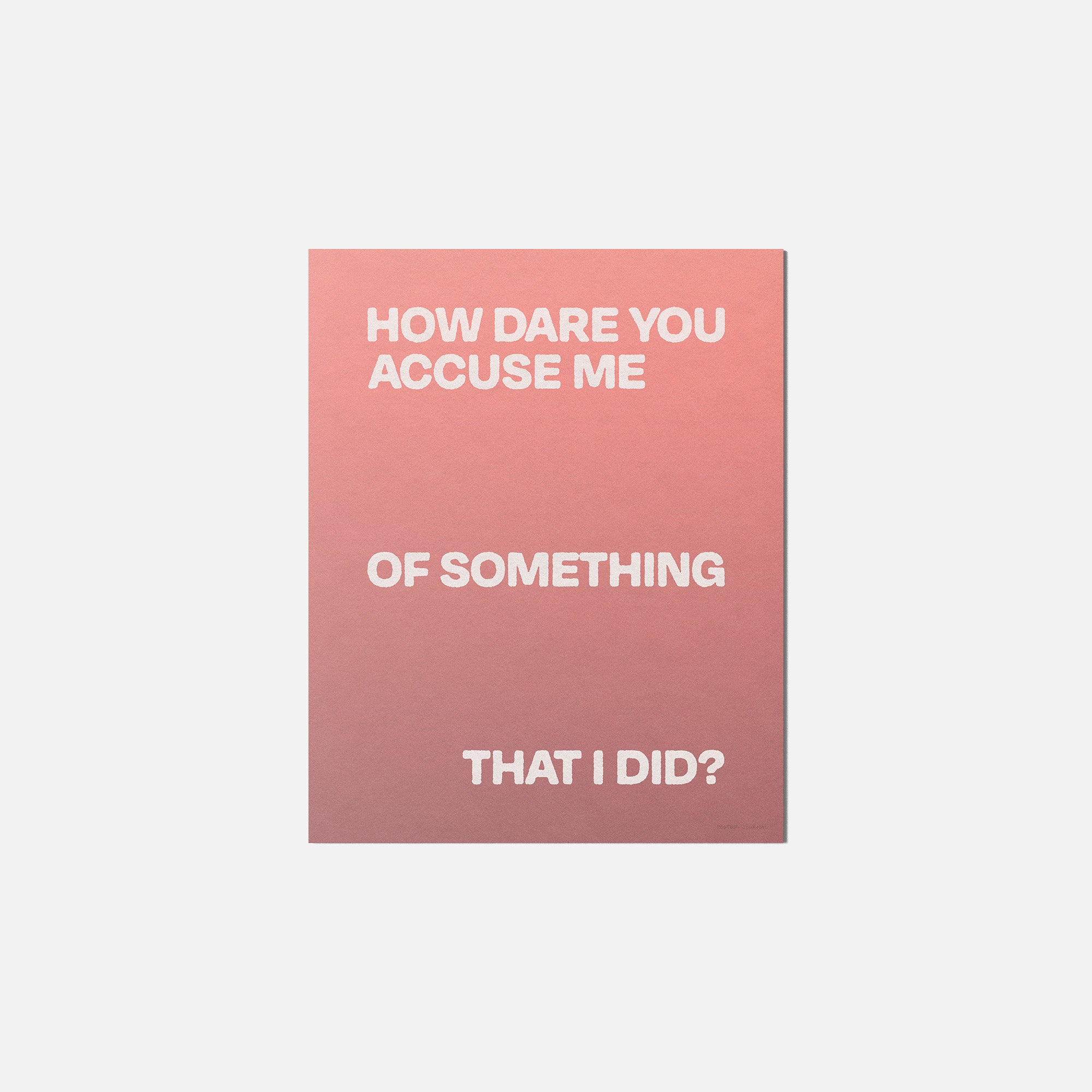 ACCUSE PRINT