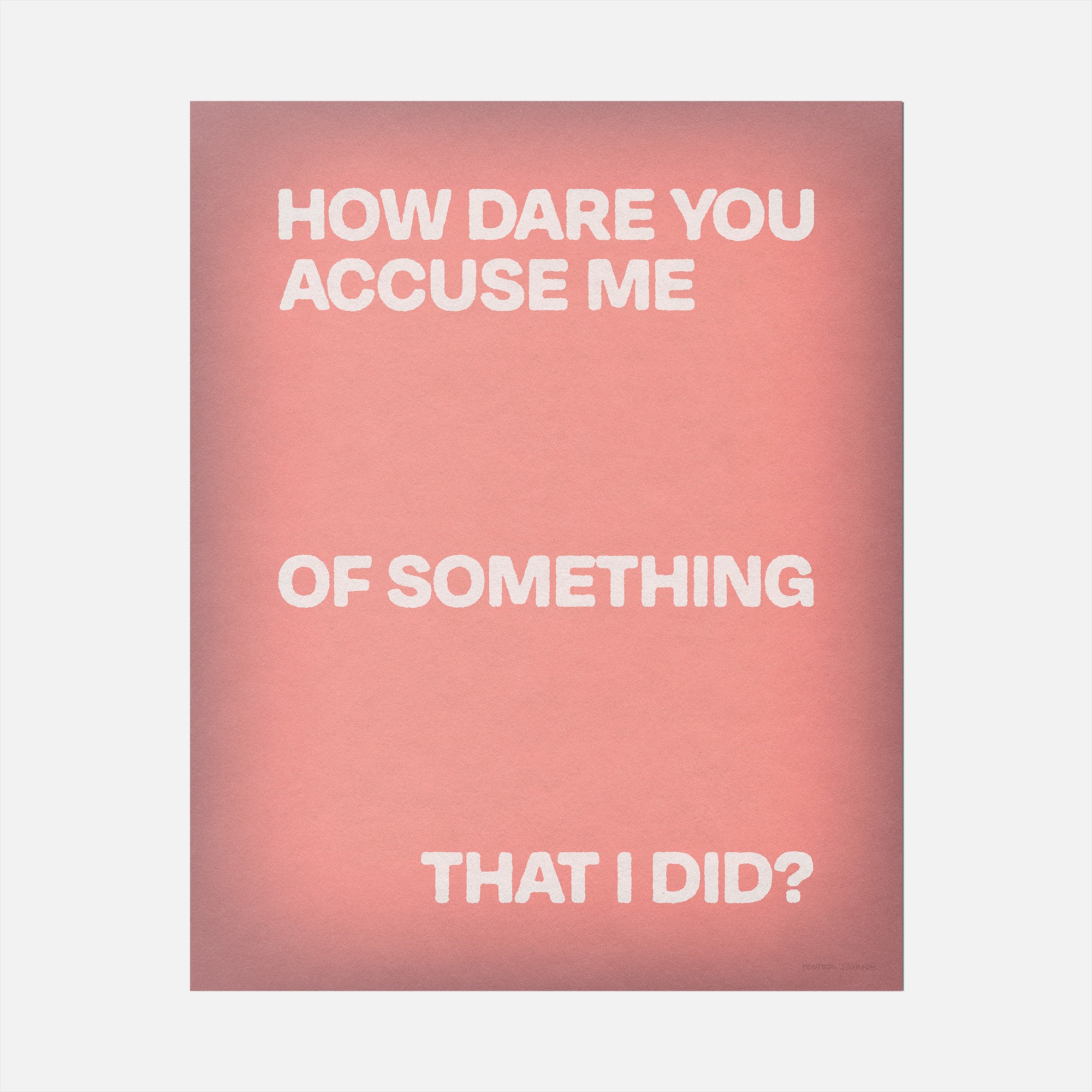 ACCUSE PRINT