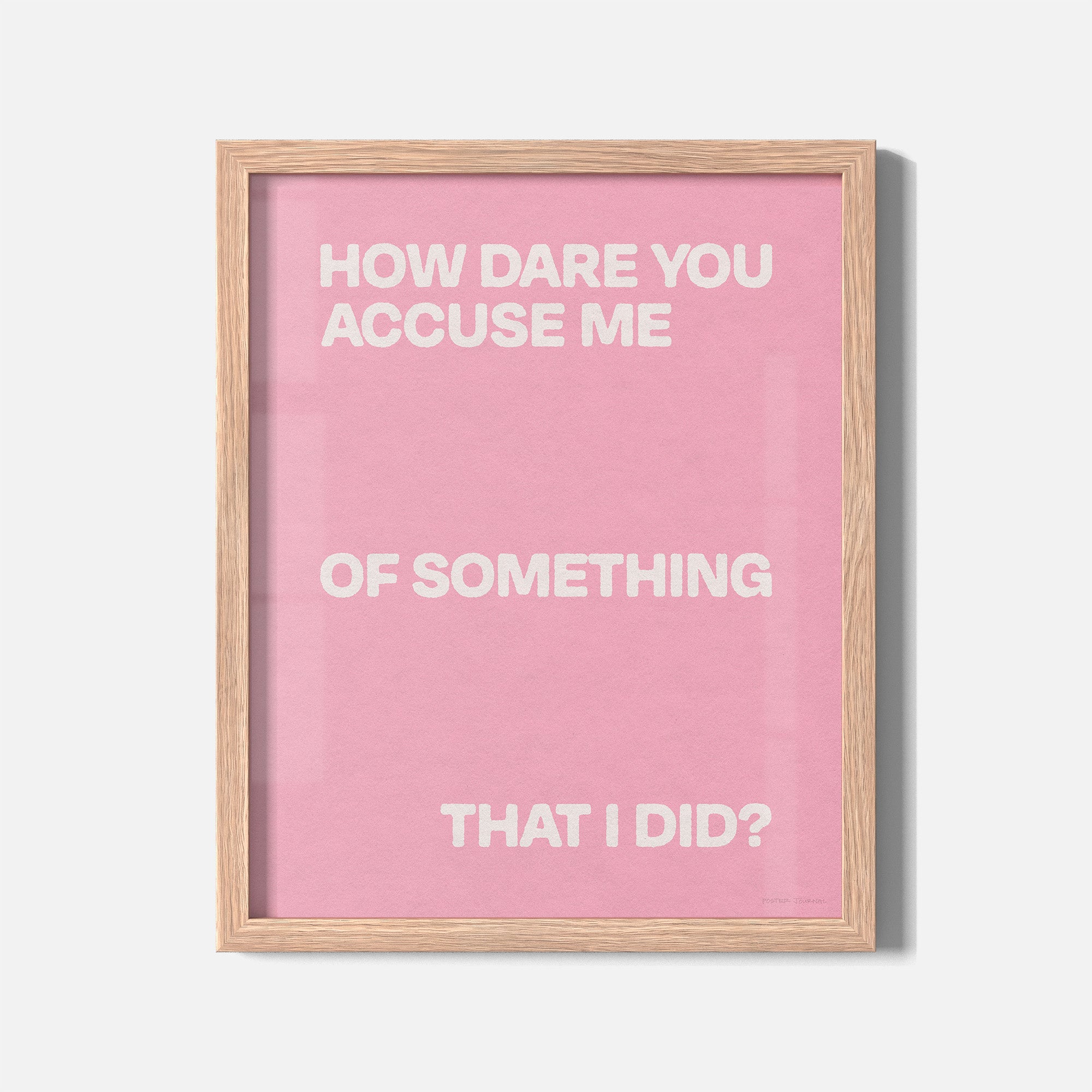 ACCUSE PRINT
