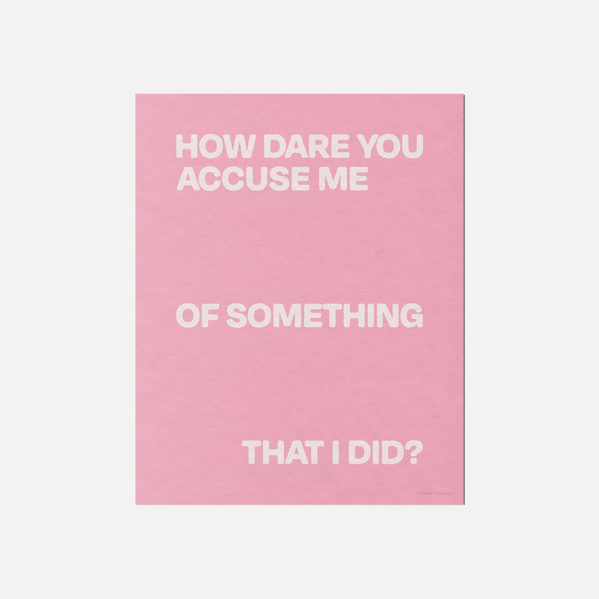 ACCUSE PRINT