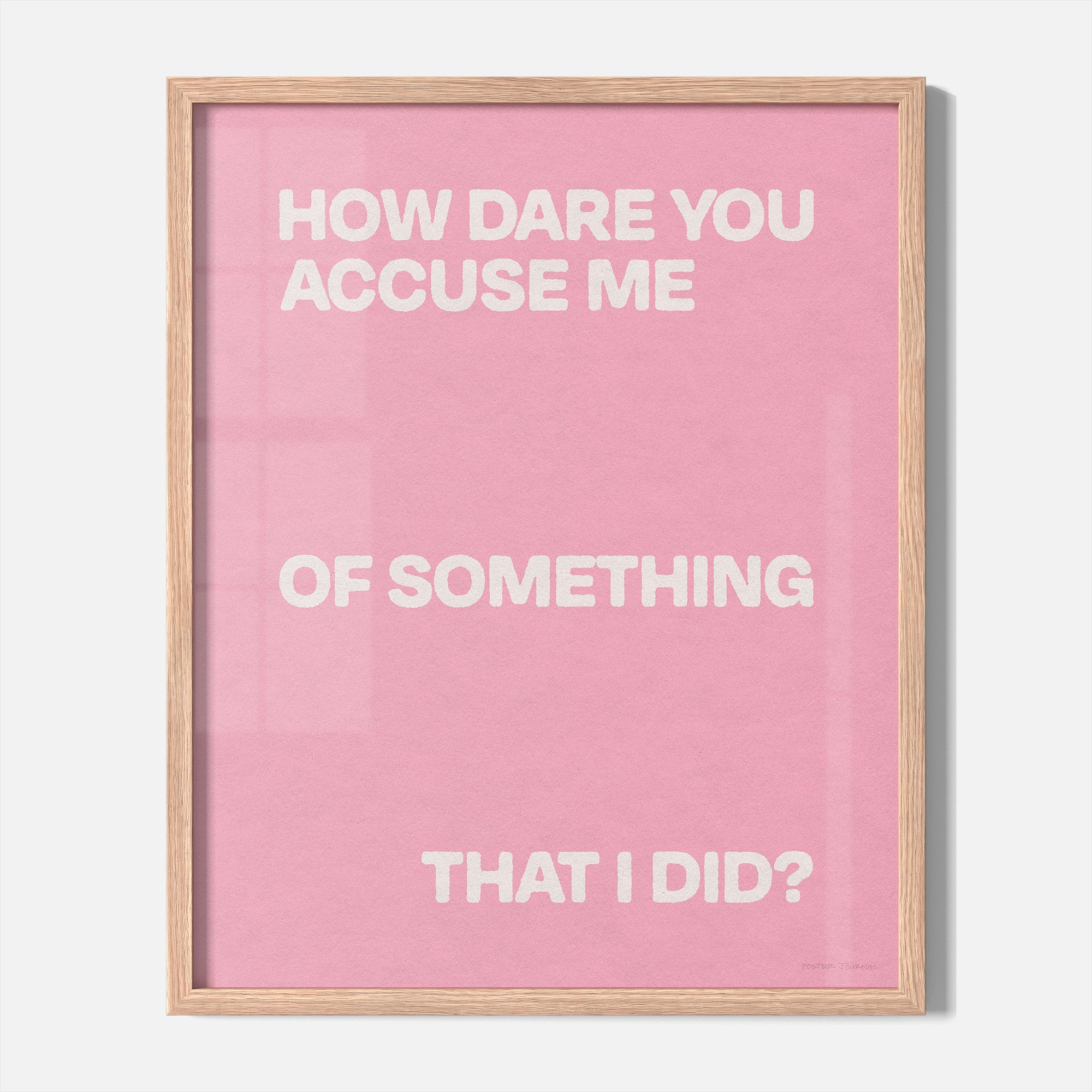ACCUSE PRINT