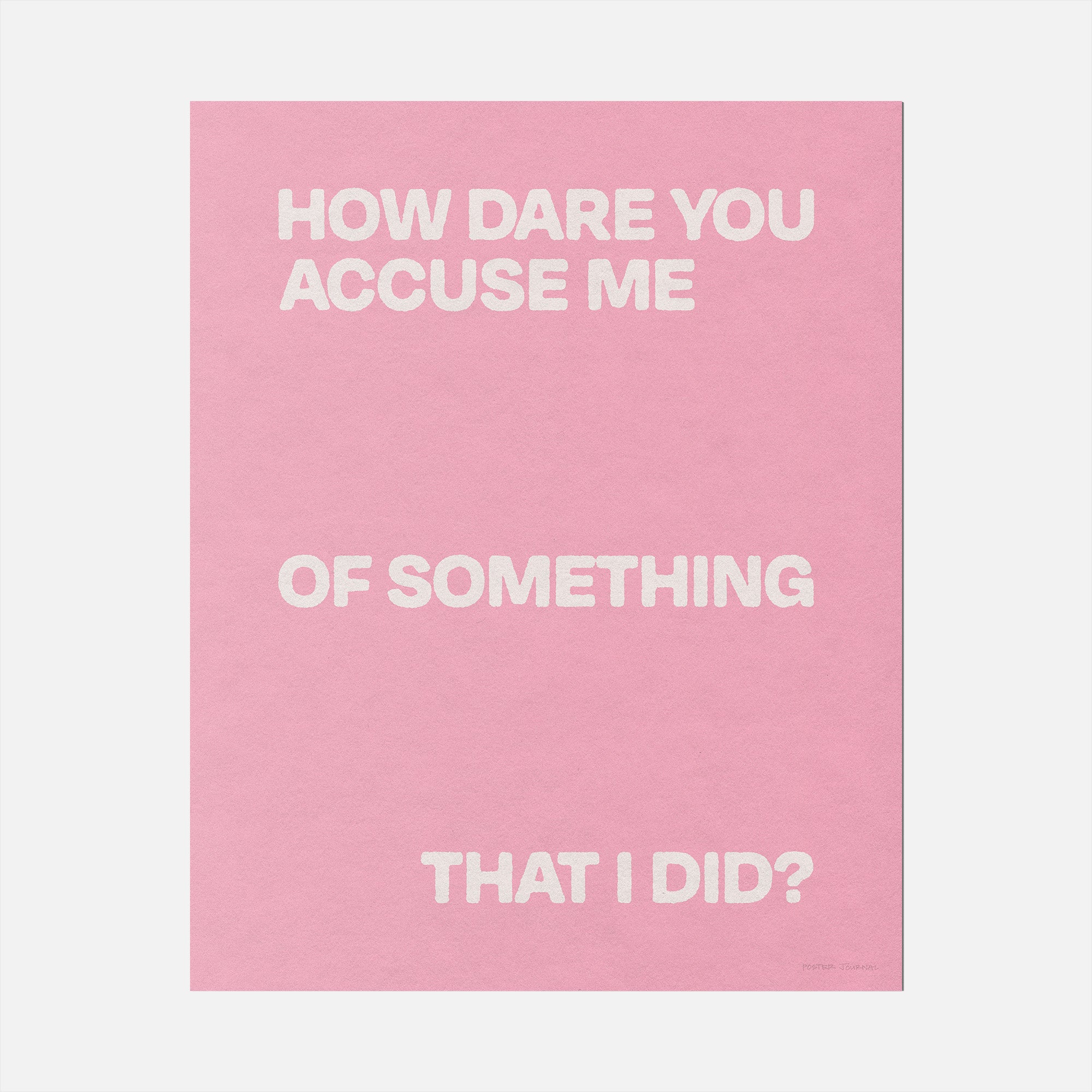 ACCUSE PRINT
