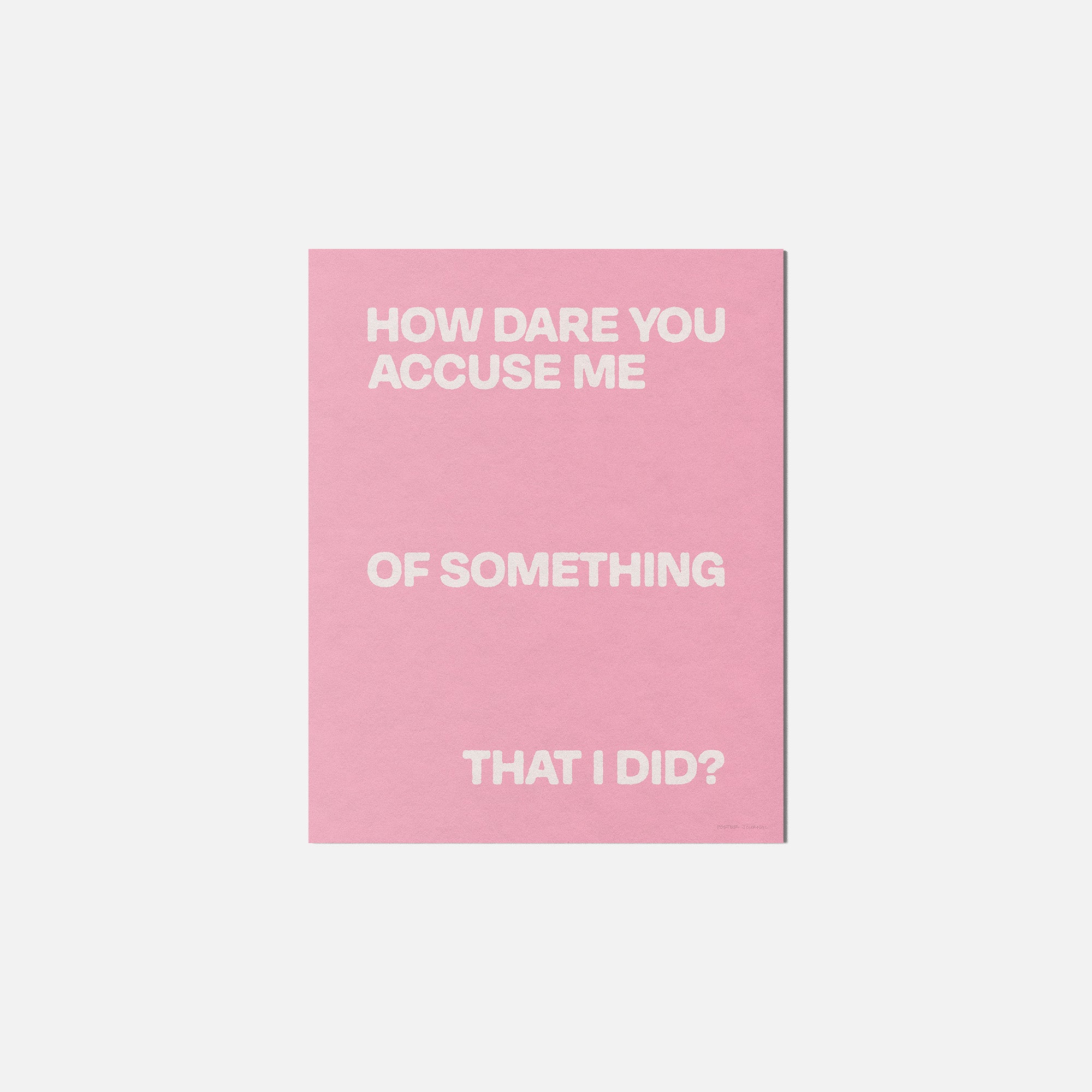 ACCUSE PRINT