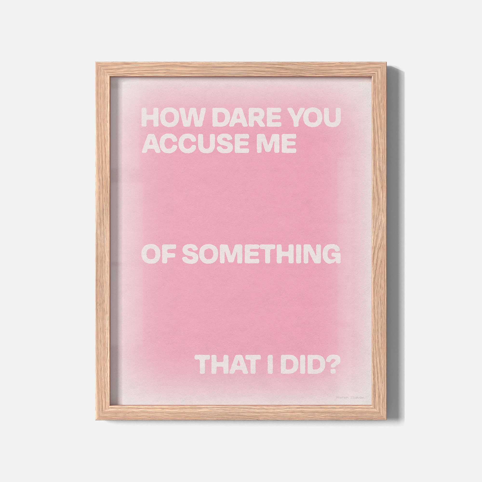 ACCUSE PRINT