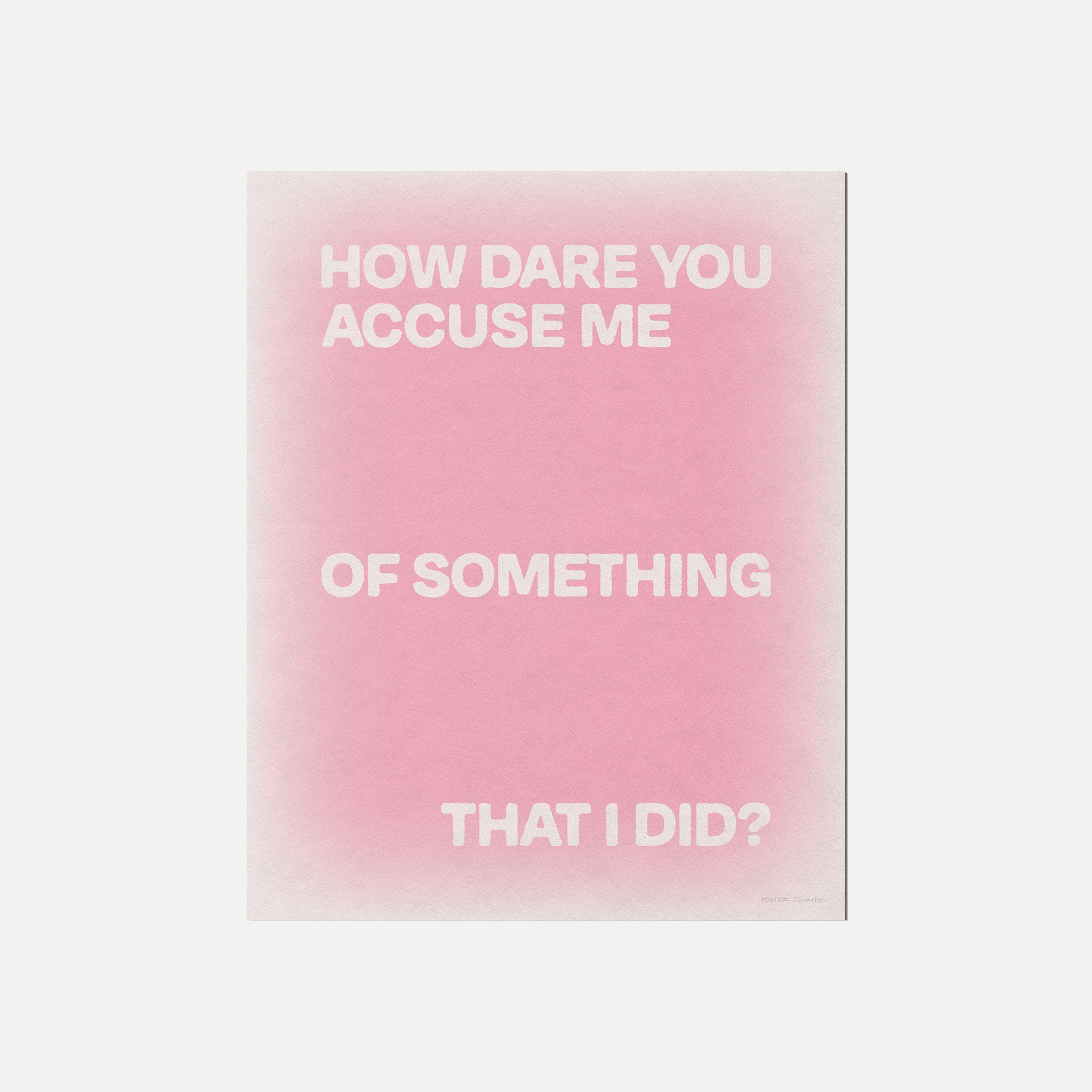 ACCUSE PRINT