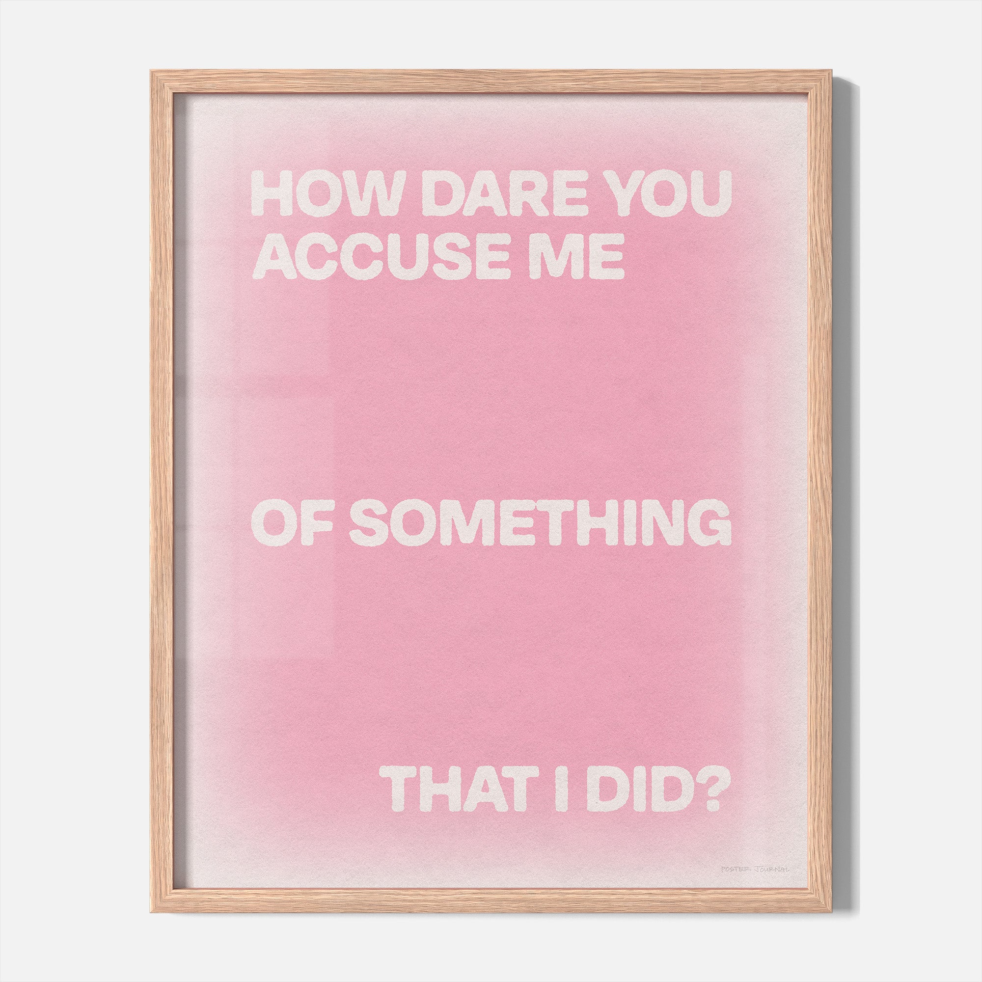 ACCUSE PRINT
