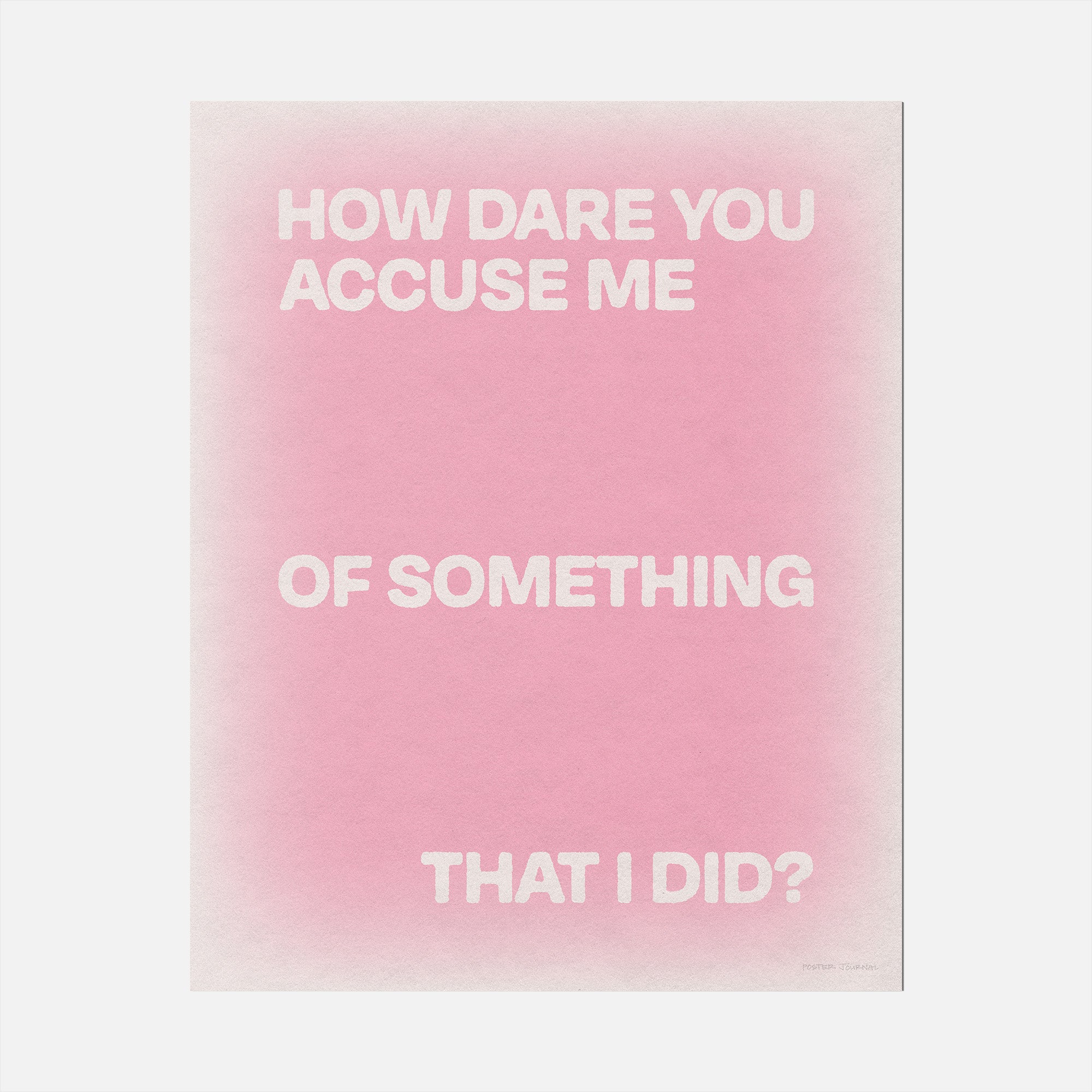 ACCUSE PRINT