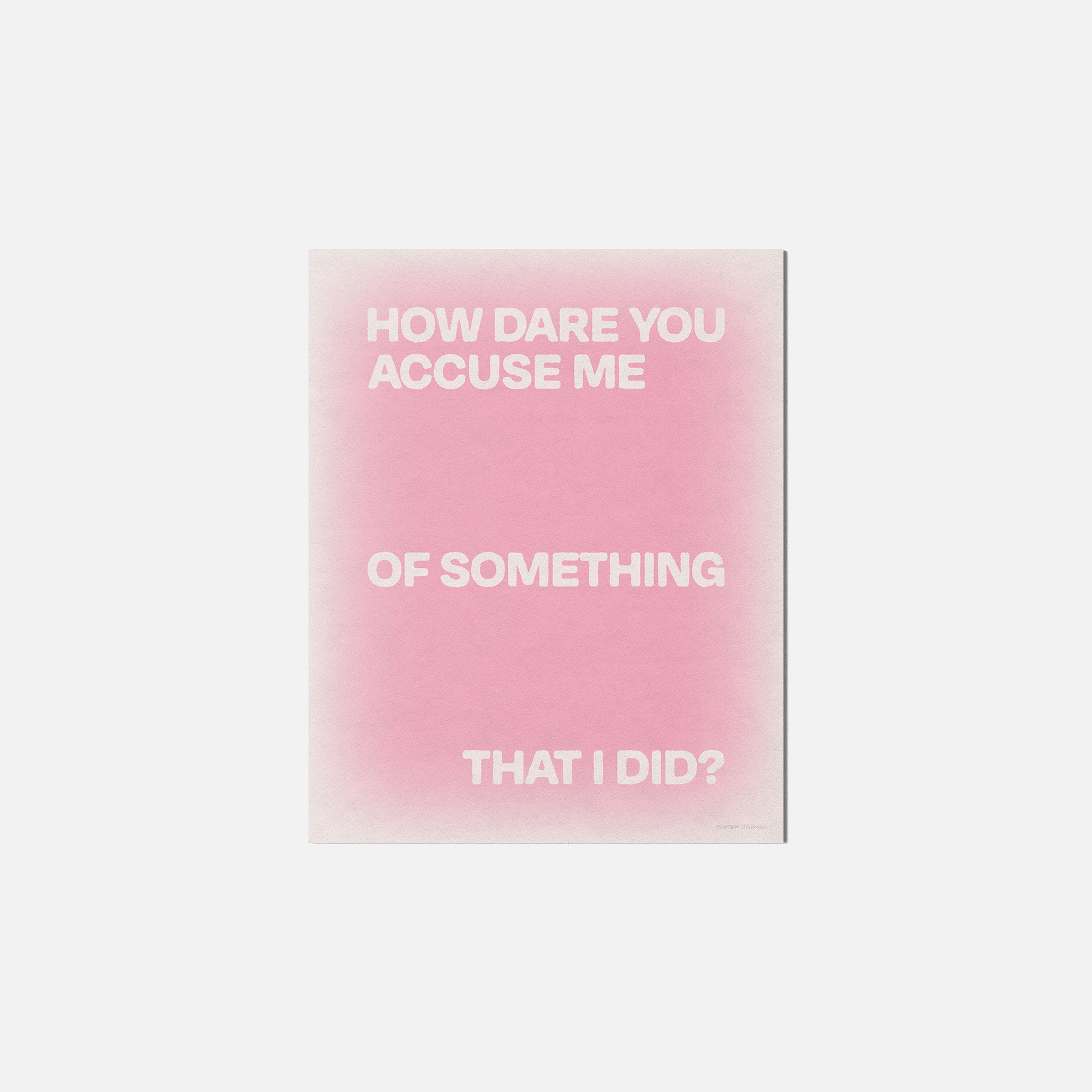 ACCUSE PRINT