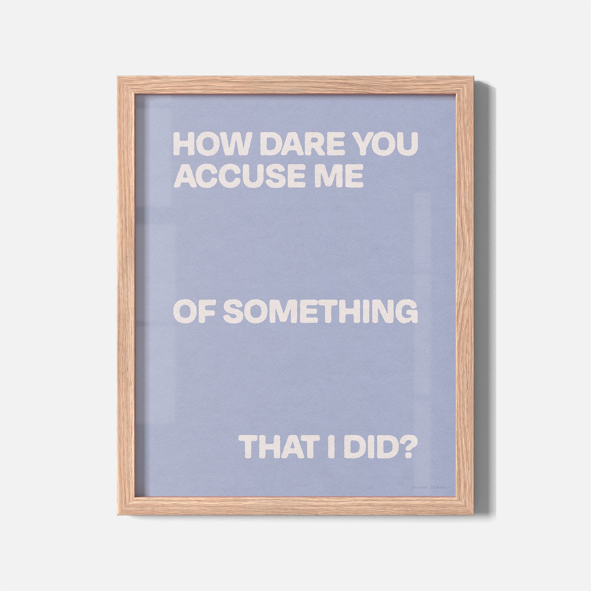 ACCUSE PRINT