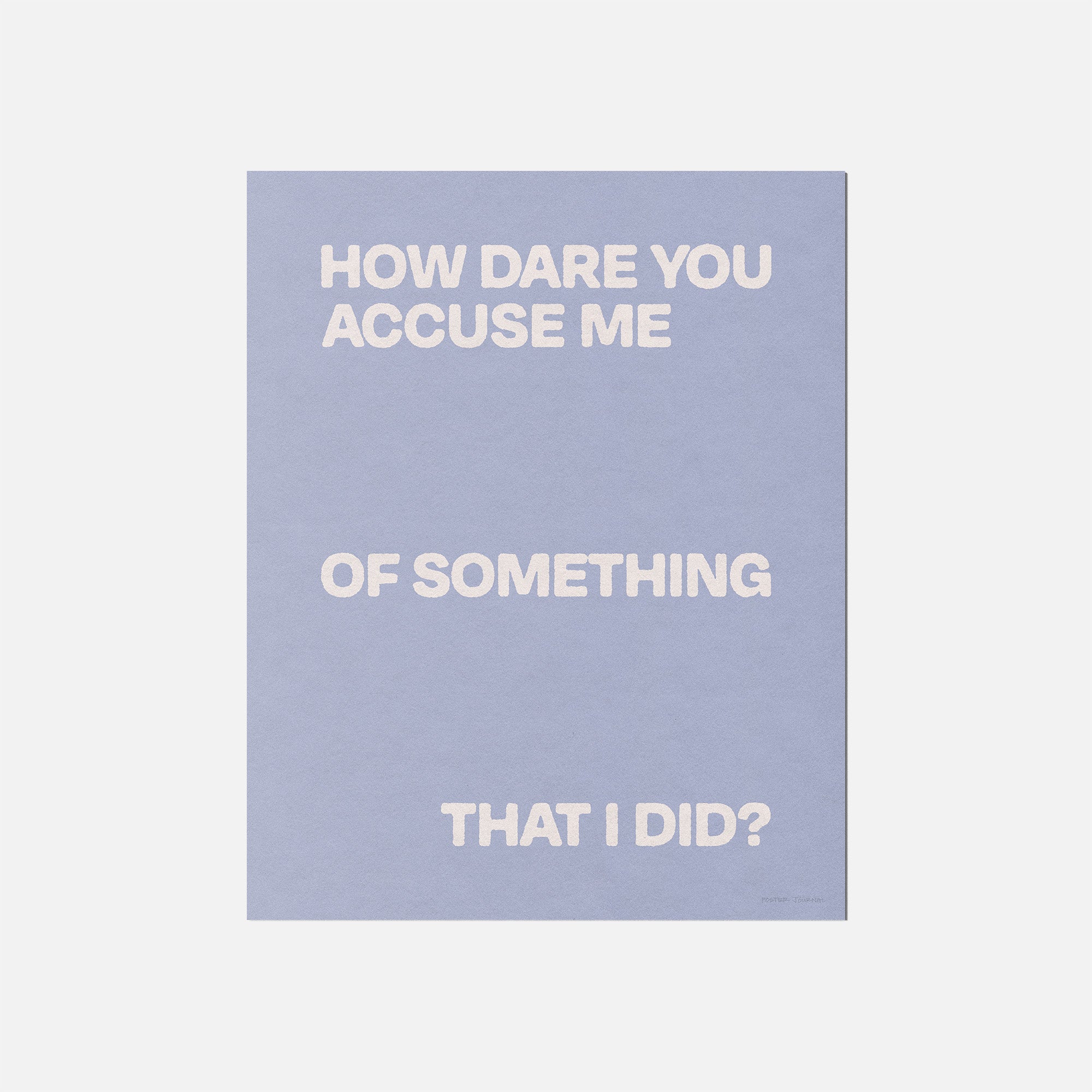 ACCUSE PRINT