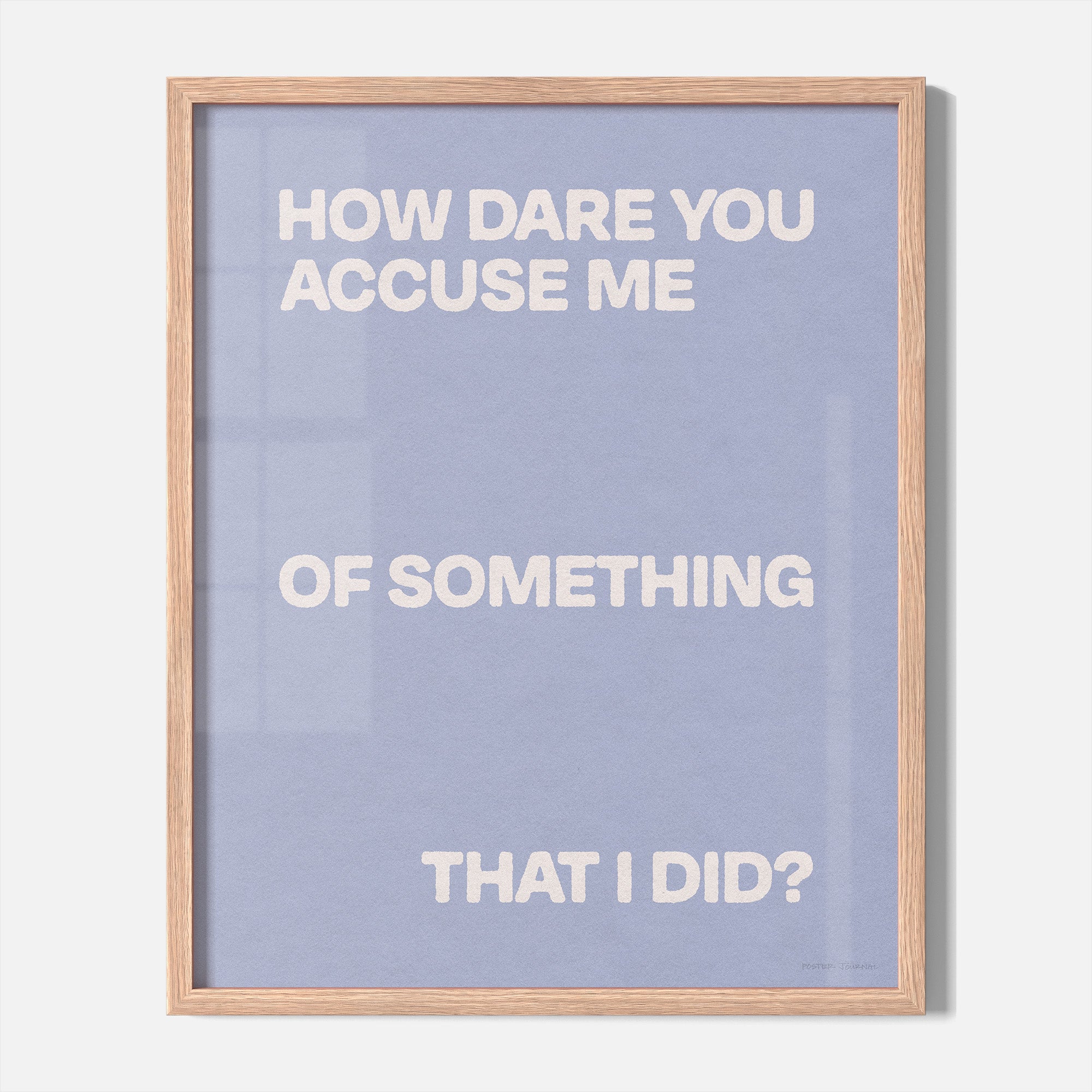 ACCUSE PRINT