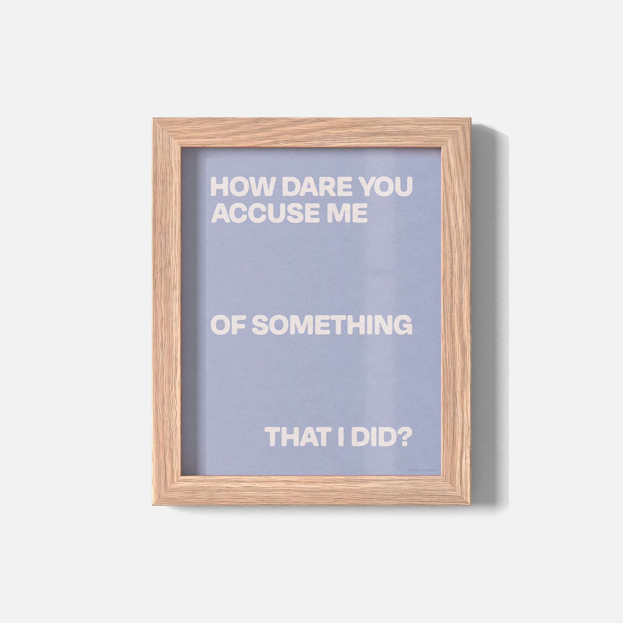ACCUSE PRINT