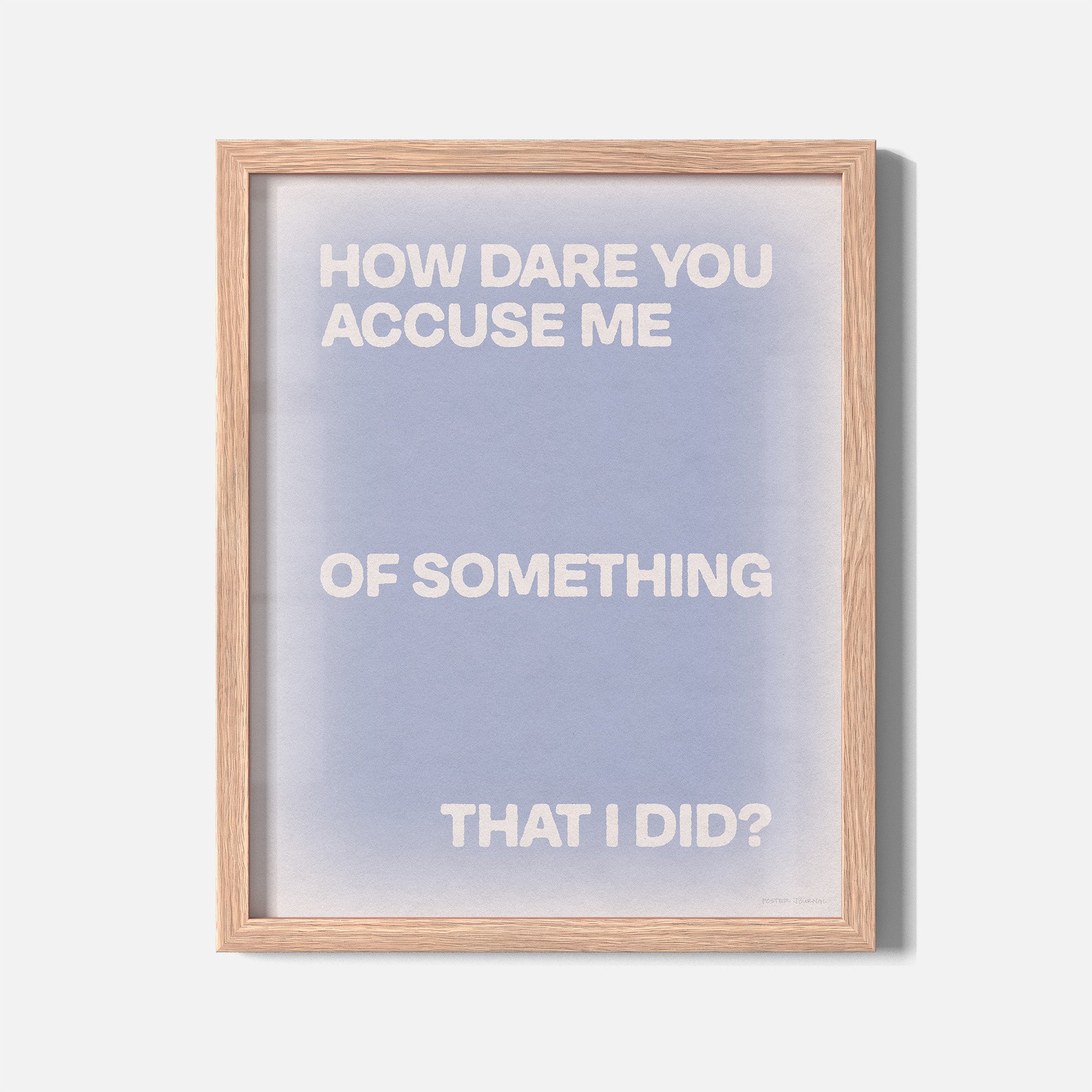 ACCUSE PRINT