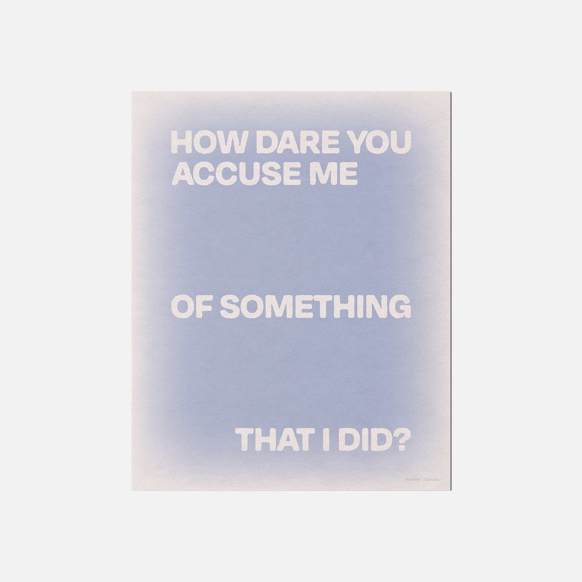 ACCUSE PRINT