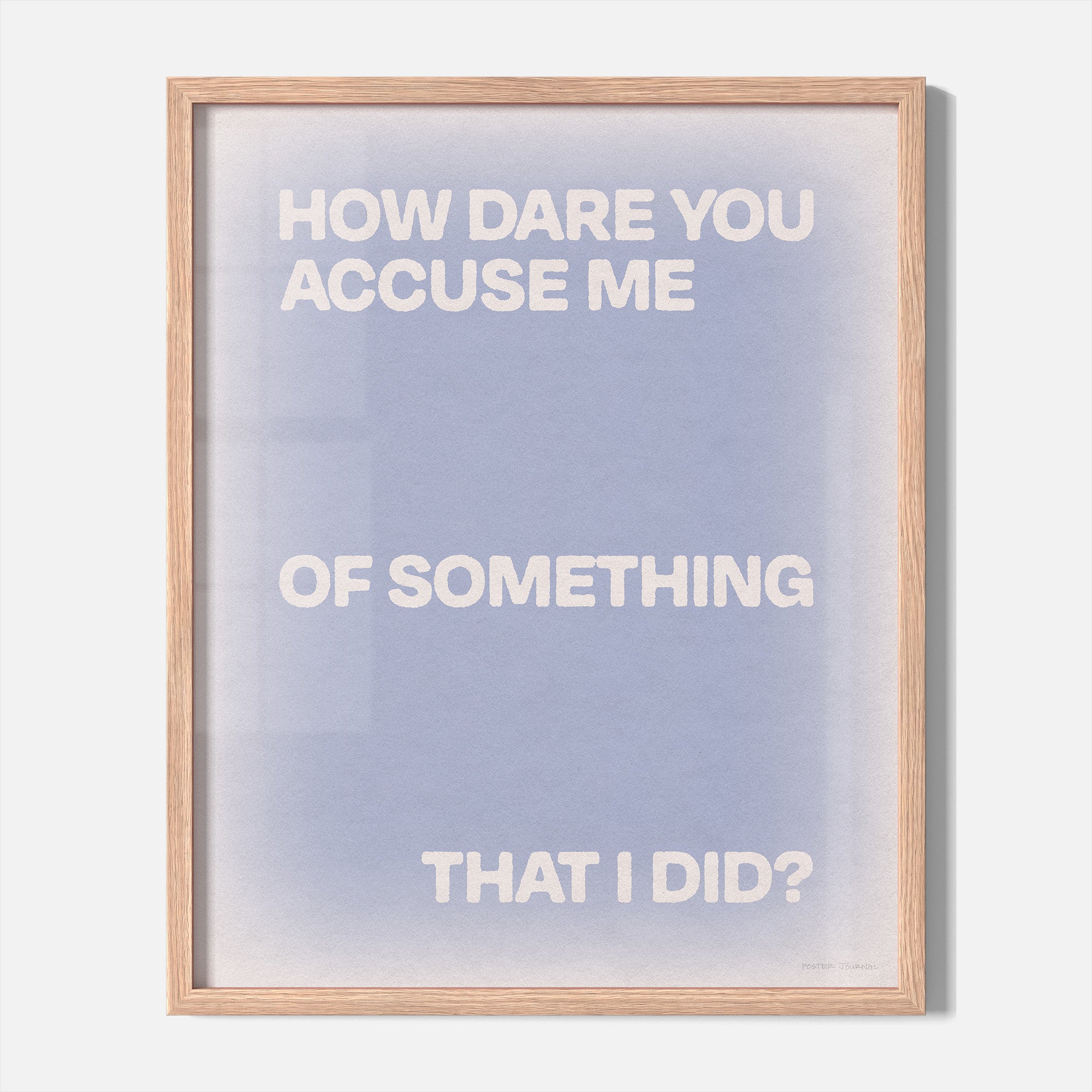 ACCUSE PRINT