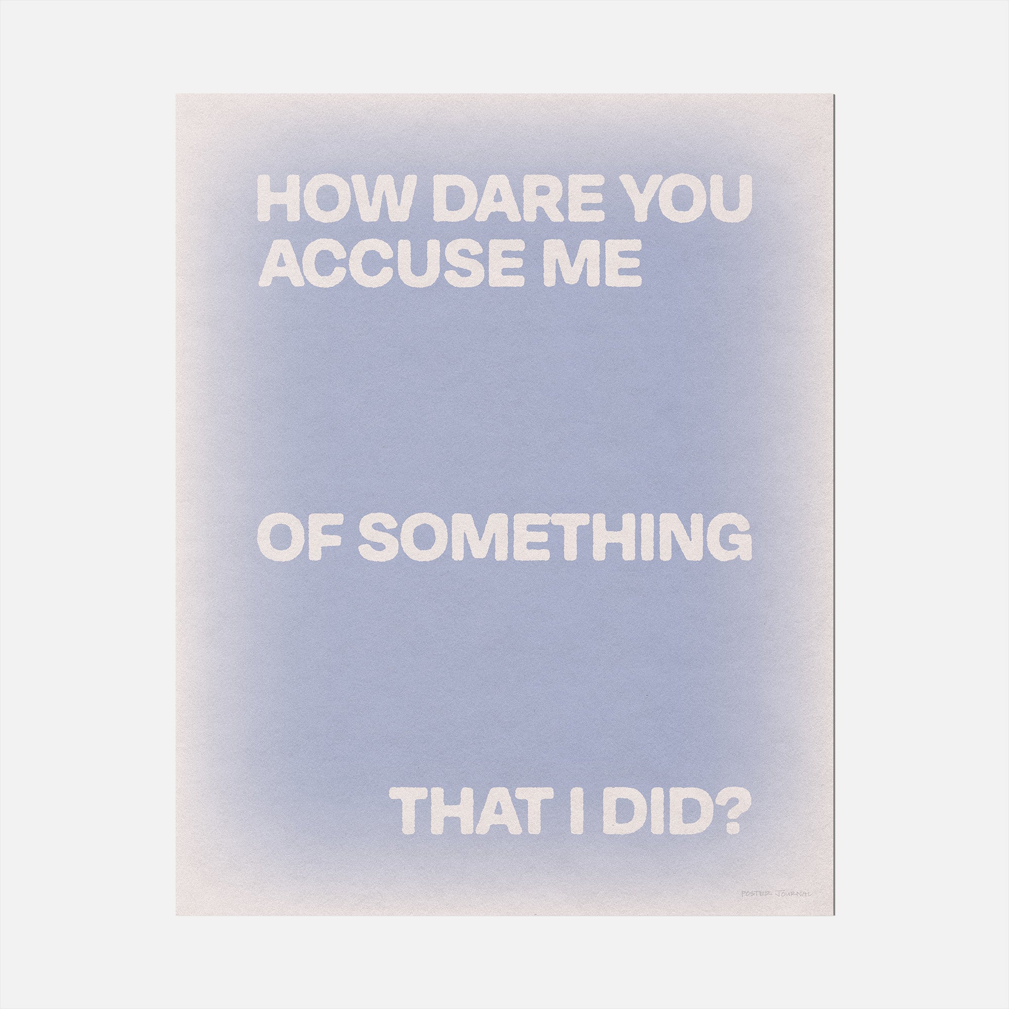 ACCUSE PRINT
