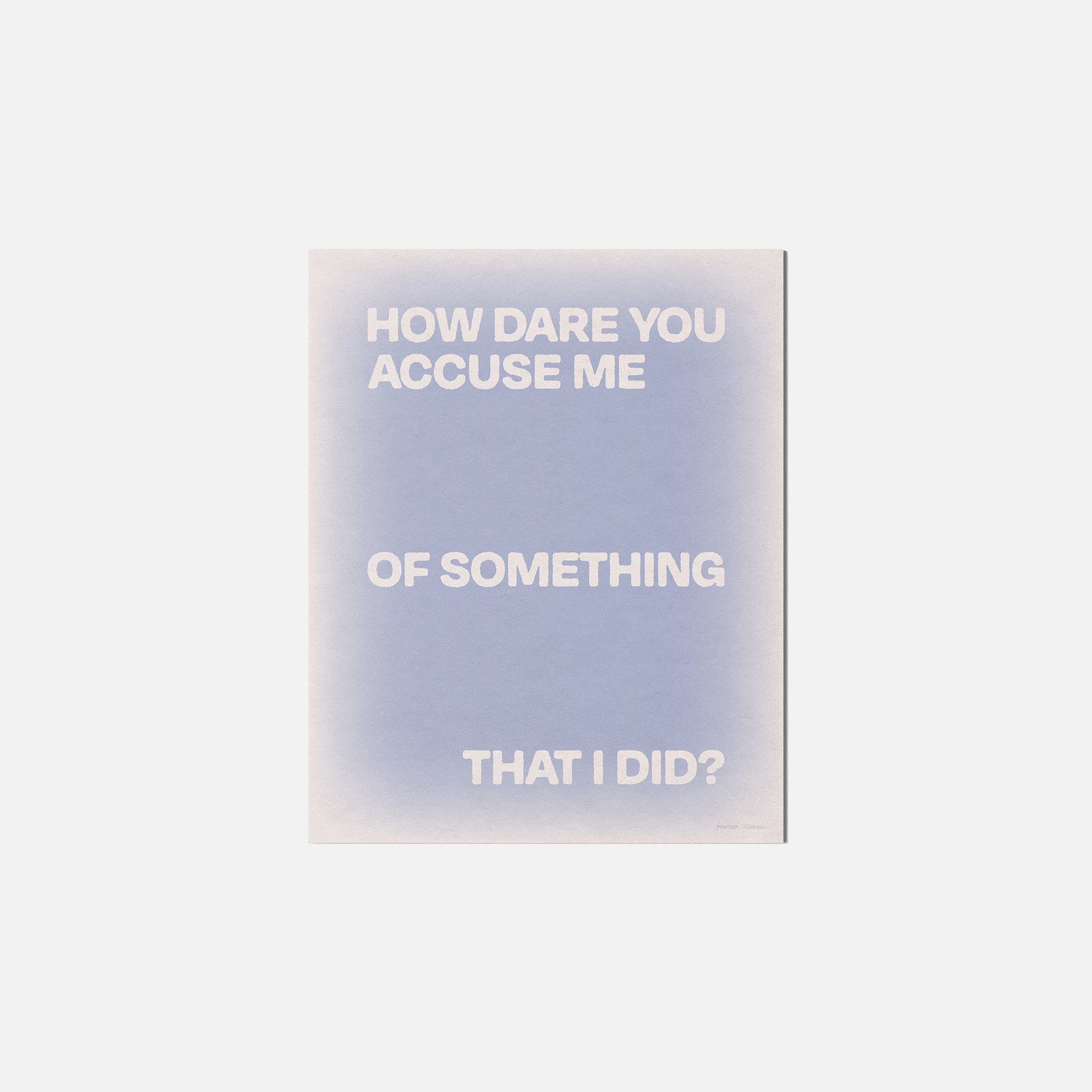 ACCUSE PRINT