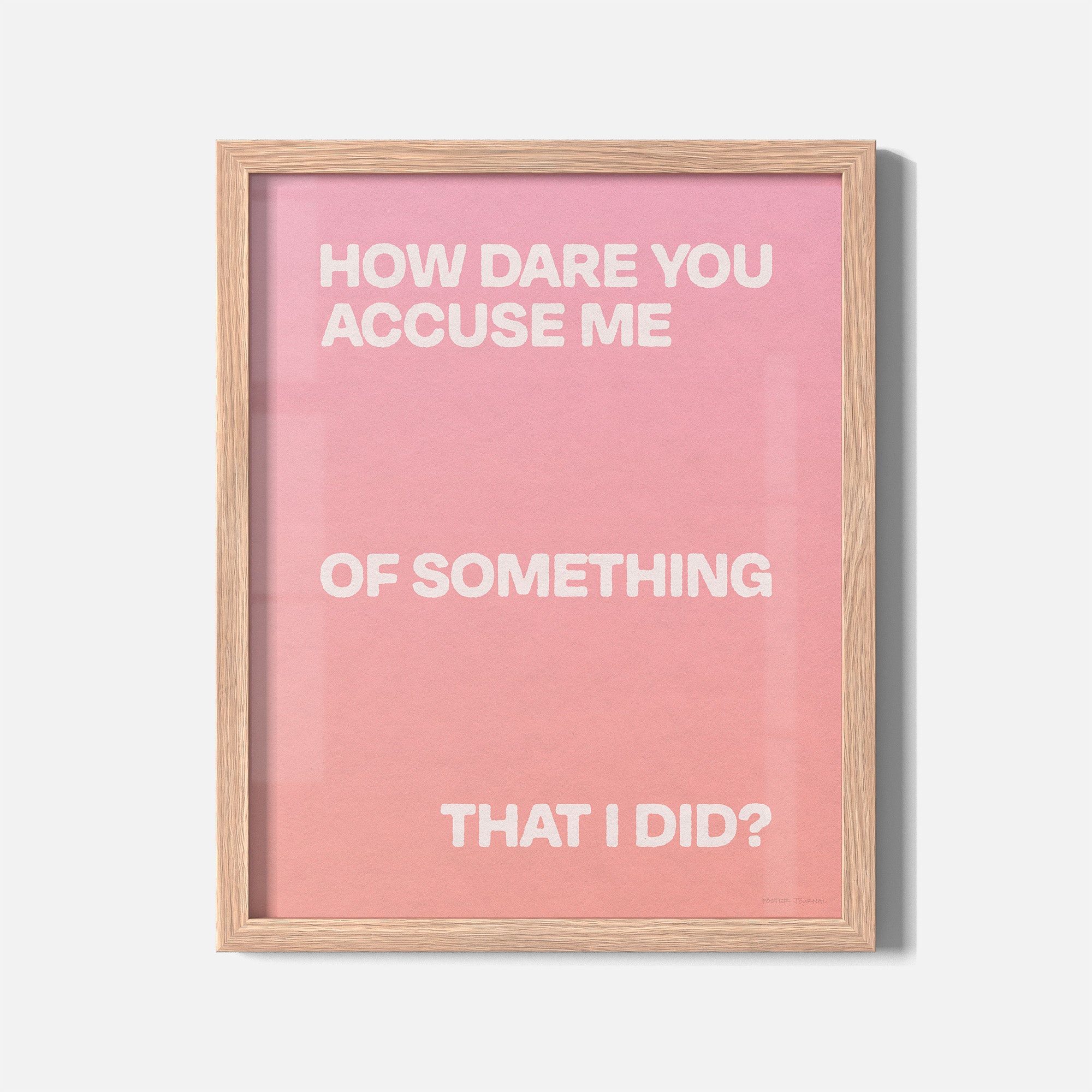 ACCUSE PRINT