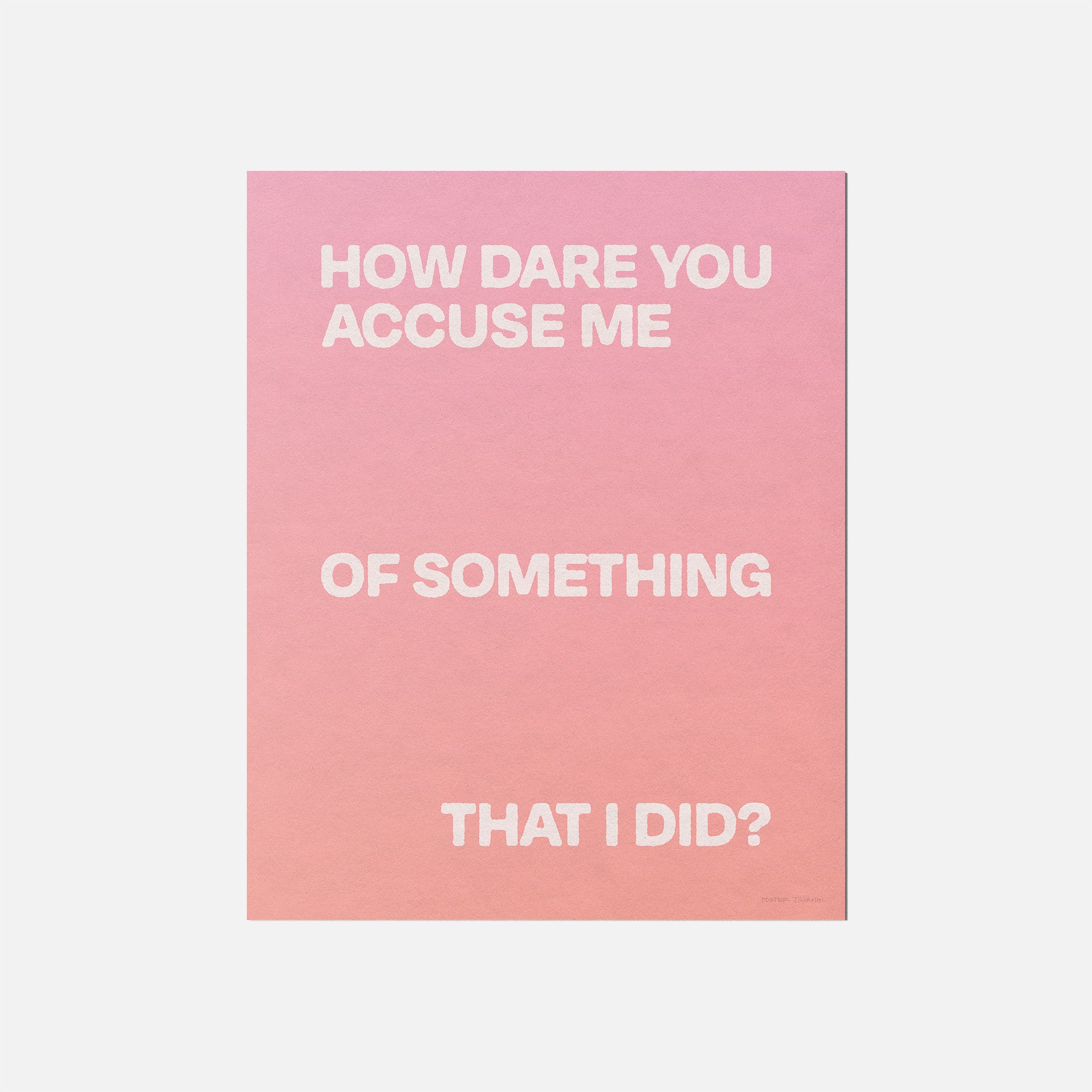 ACCUSE PRINT