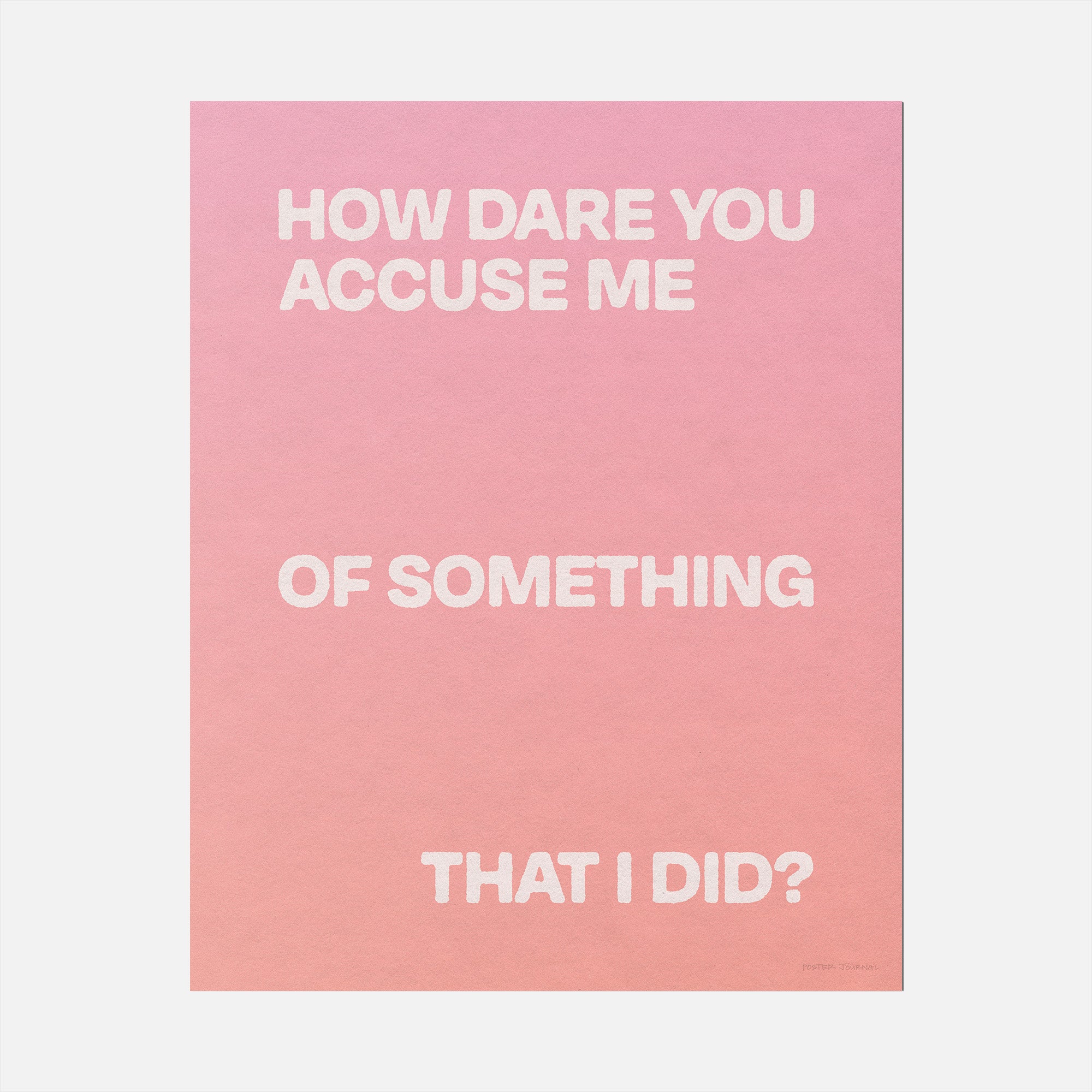 ACCUSE PRINT